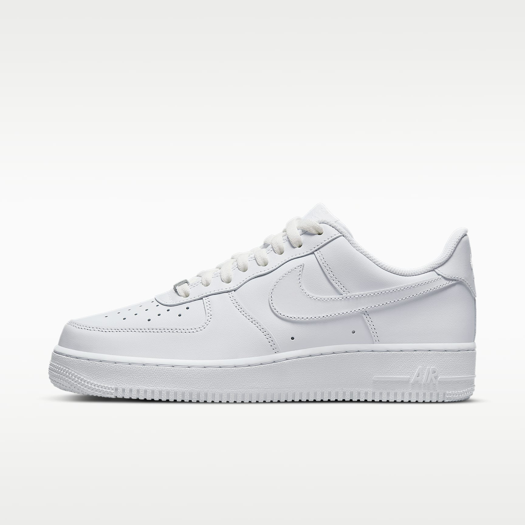 Nike Air Force 1 '07 Herrenschuh – Weiß/Weiß