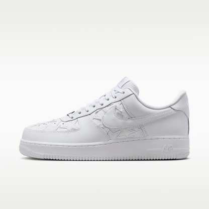 Nike Air Force 1 '07 Edge Herrenschuh – Weiß/Metallic Silver/Weiß