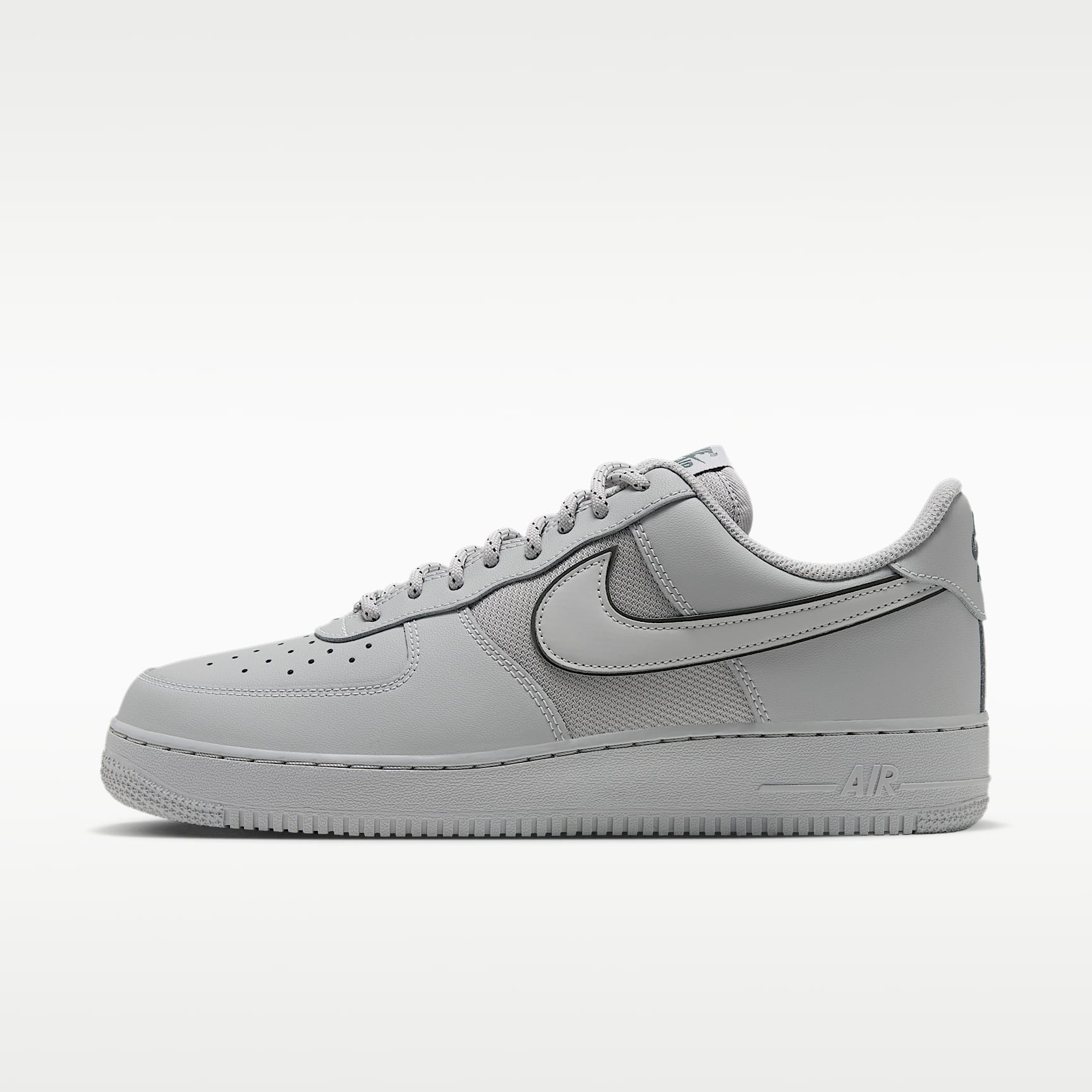 Nike Air Force 1 '07 LV8 Schuh (Herren) – Strata Grey/Strata Grey/Bomber Grey