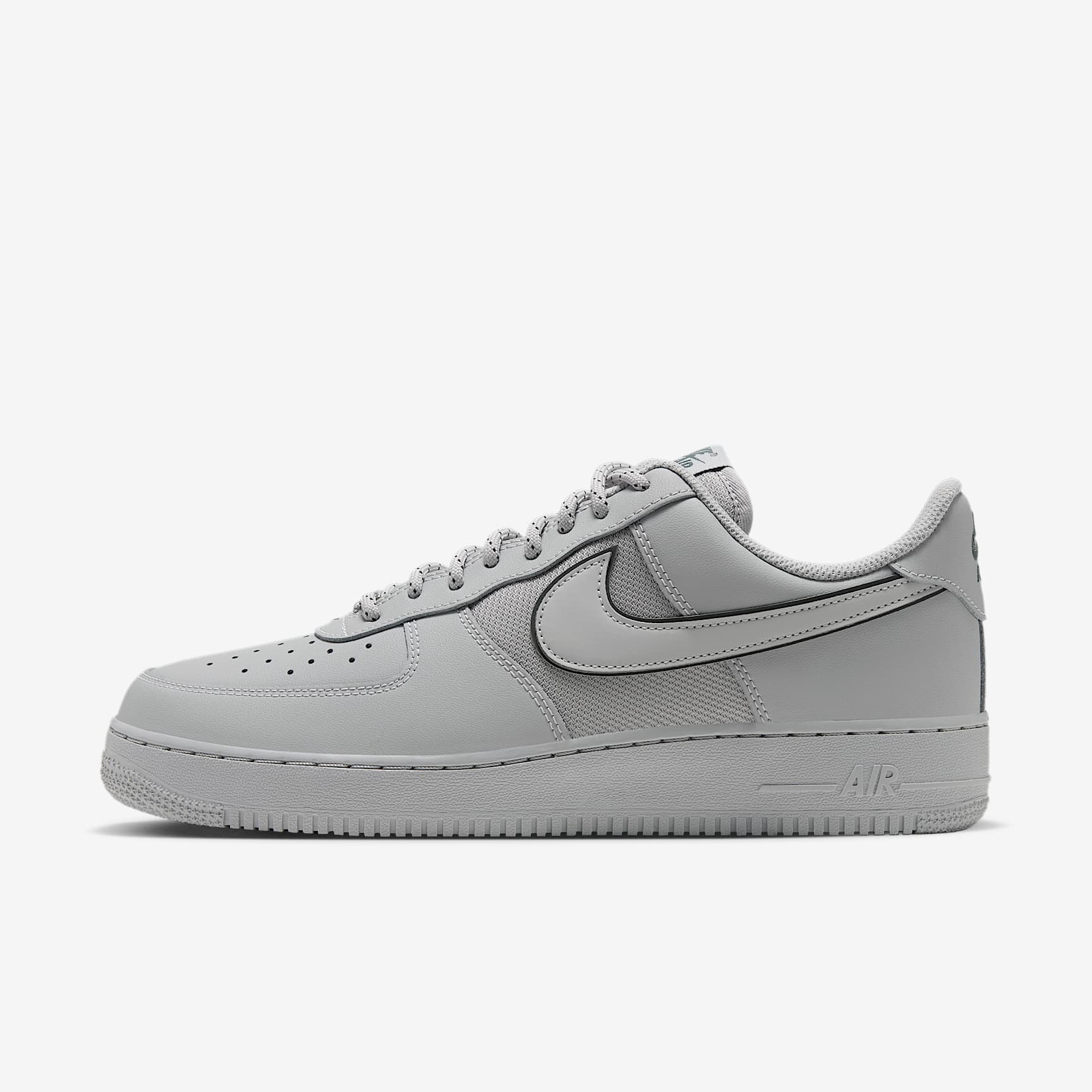 Nike Air Force 1 '07 LV8 Schuh (Herren) – Strata Grey/Strata Grey/Bomber Grey