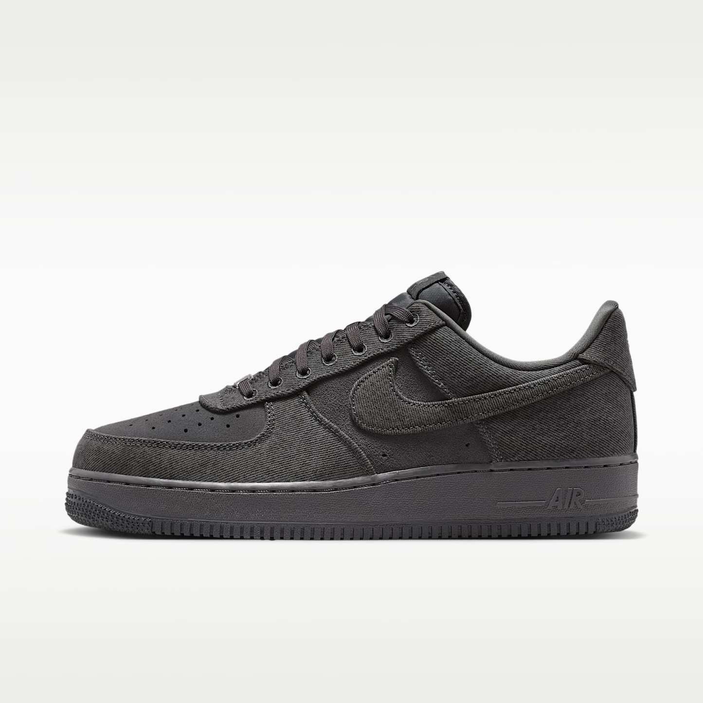Air Force 1 '07 LV8 „Denim“ Schuh (Herren) – Anthracite/Medium Ash/Metallic Silver/Anthracite