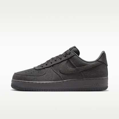 Air Force 1 '07 LV8 „Denim“ Schuh (Herren) – Anthracite/Medium Ash/Metallic Silver/Anthracite