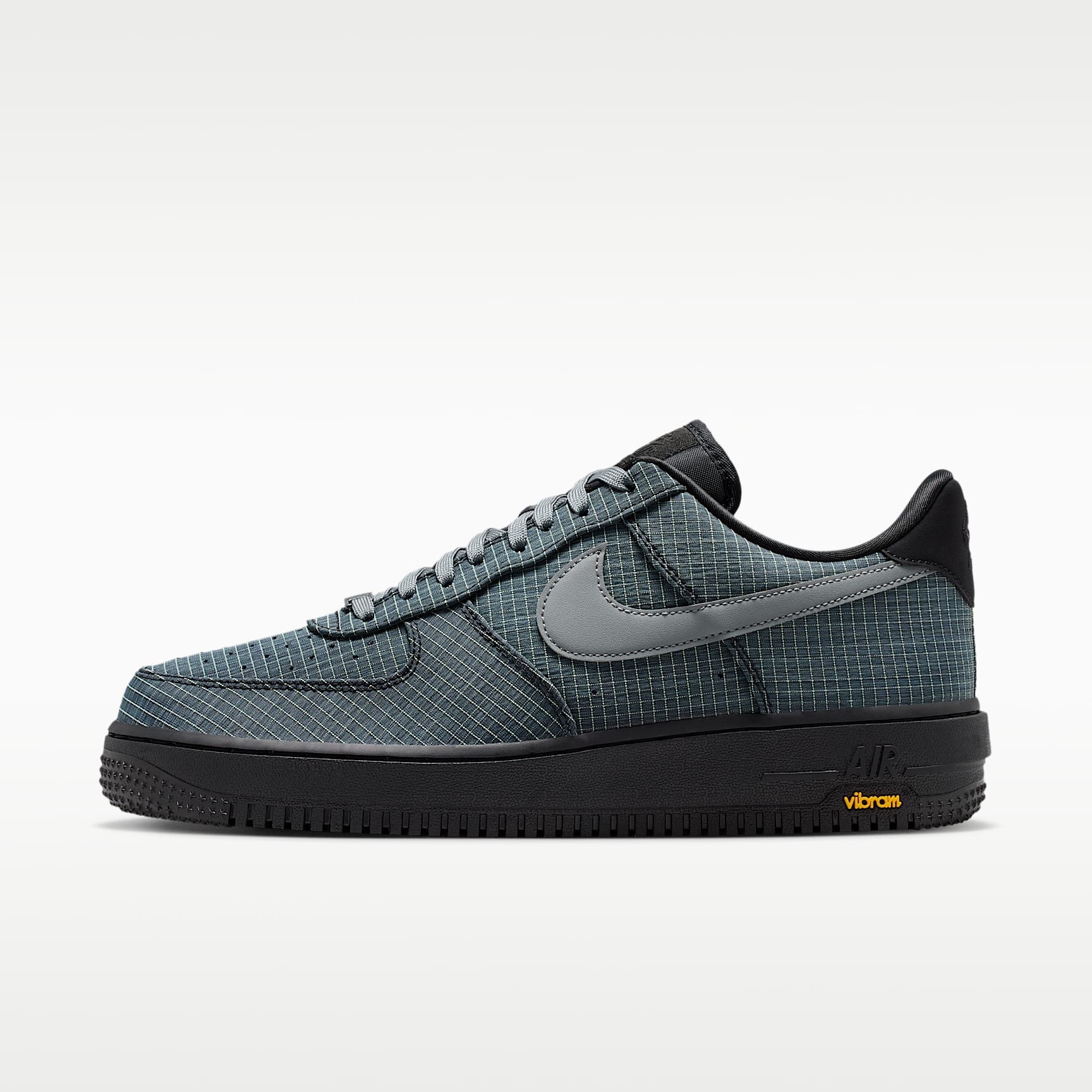 Nike Air Force 1 ’07 LX Vibram Herrenschuhe – Schwarz/Light Lemon Twist/Speed Yellow/Smoke Grey
