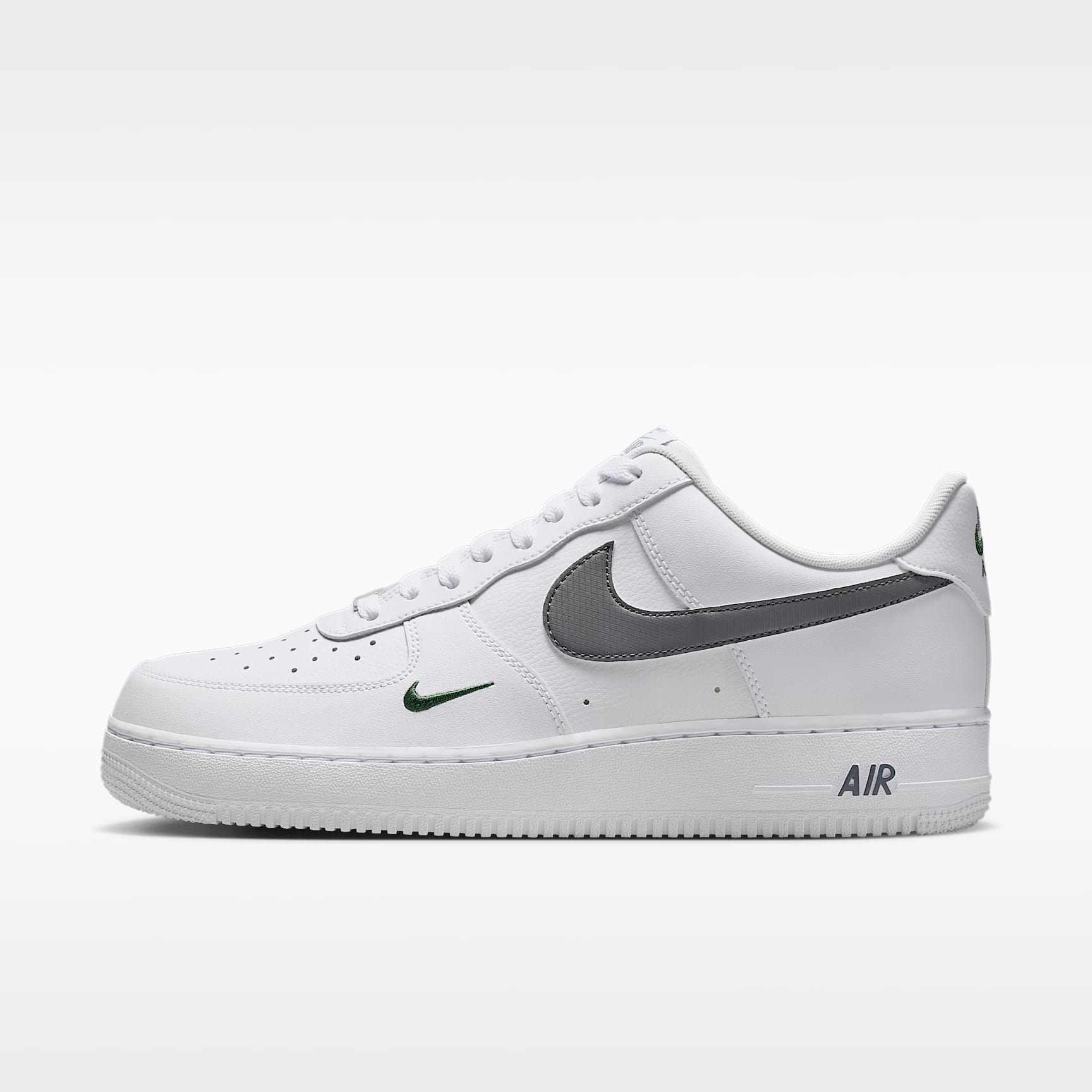 Nike Air Force 1 '07 Schuh (Herren) – Weiß/Fir/Cool Grey/Cool Grey