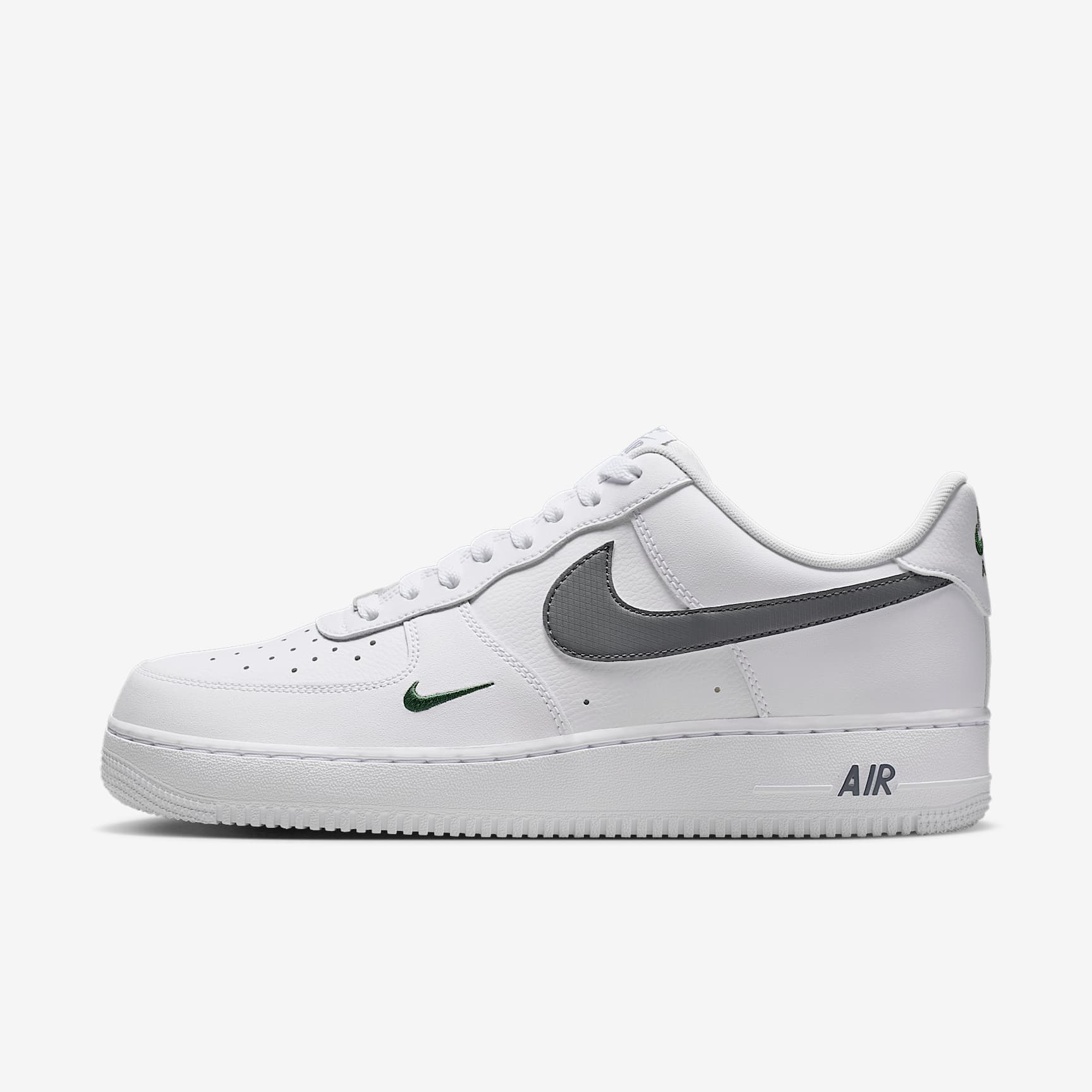 Nike Air Force 1 '07 Schuh (Herren) – Weiß/Fir/Cool Grey/Cool Grey