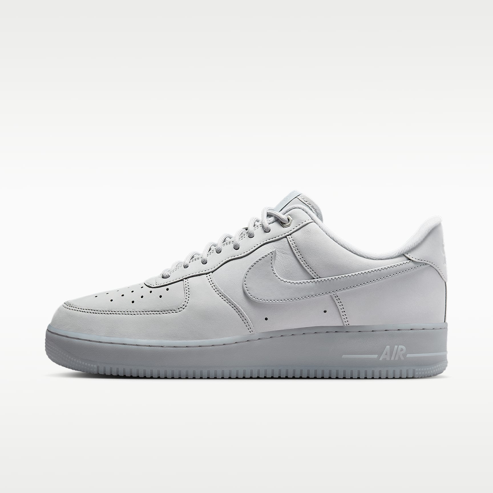 Nike Air Force 1 '07 WB Schuh (Herren) – Wolf Grey/Schwarz/Wolf Grey