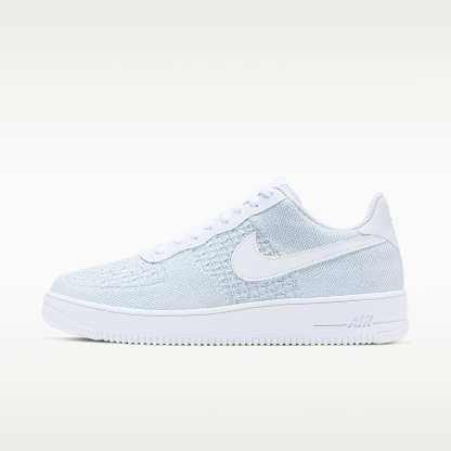 Nike Air Force 1 Flyknit 2.0 Schuh – Weiß/Pure Platinum/Weiß/Pure Platinum