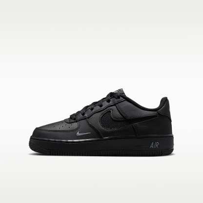 Nike Air Force 1 LV8 Schuh (ältere Kinder) – Schwarz/Cool Grey/Cool Grey