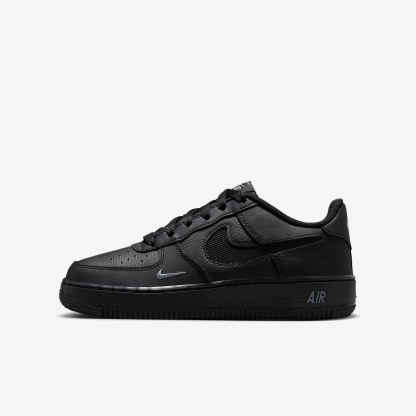 Nike Air Force 1 LV8 Schuh (ältere Kinder) – Schwarz/Cool Grey/Cool Grey