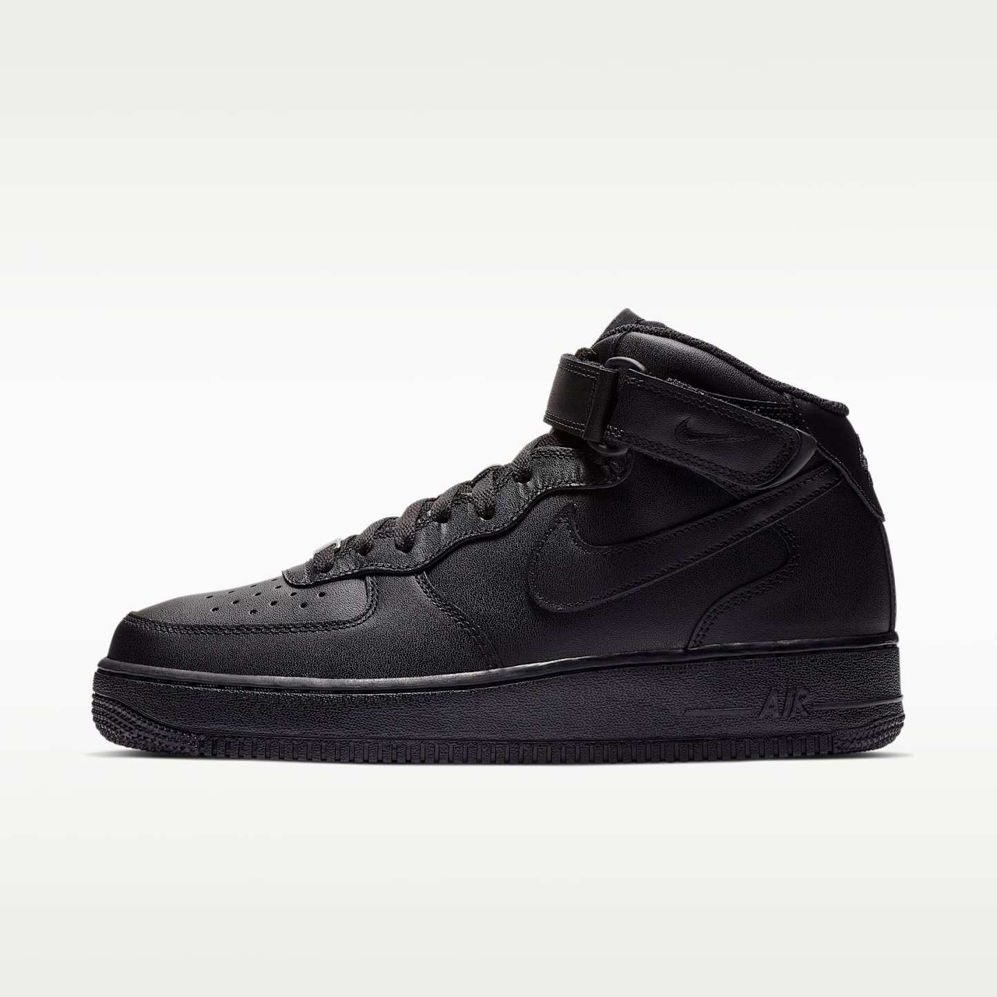 Nike Air Force 1 Mid '07 Herrenschuh – Schwarz/Schwarz