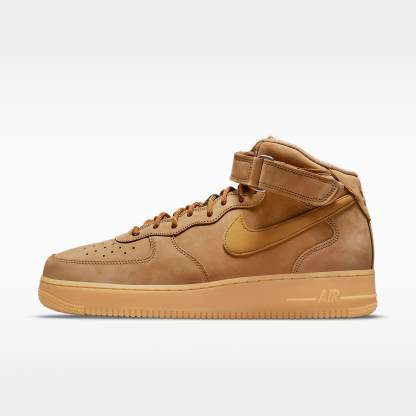 Nike Air Force 1 Mid '07 Herrenschuh – Flax/Gum Light Brown/Schwarz/Wheat