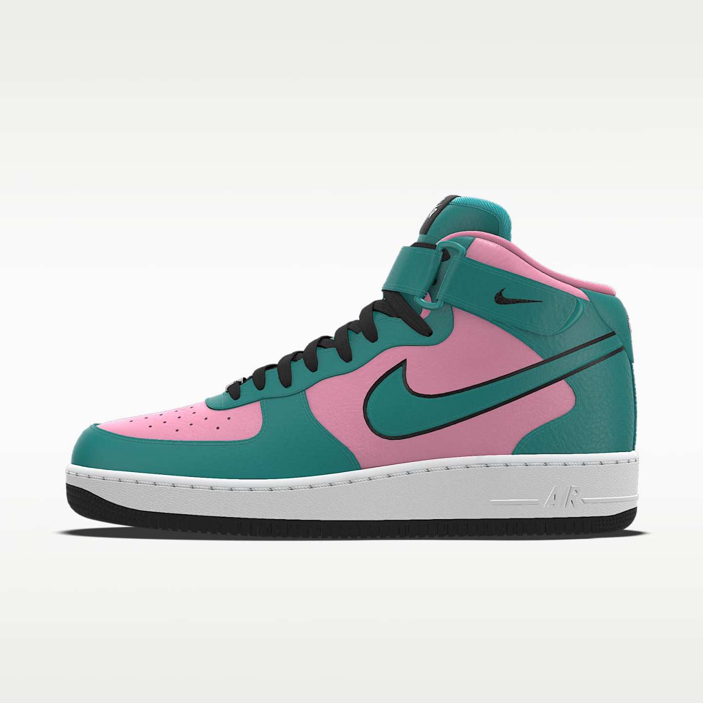Nike Air Force 1 Mid By You personalisierbarer Herrenschuh – Multi-Color/Multi-Color/Multi-Color [1685956779]