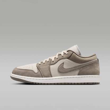 Air Jordan 1 Low Herrenschuh – Olive Grey/Cream II/Silver Sage/Olive Grey