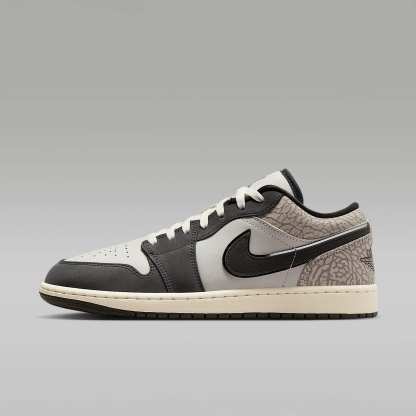 Air Jordan 1 Low SE Herrenschuh – Sail/Deep Pewter/Gamma Grey/Game Royal