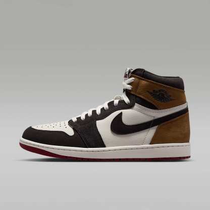 Air Jordan 1 Retro High OG "Love Letter" Schuh (Herren) – Shadow Brown/Light British Tan/Team Red