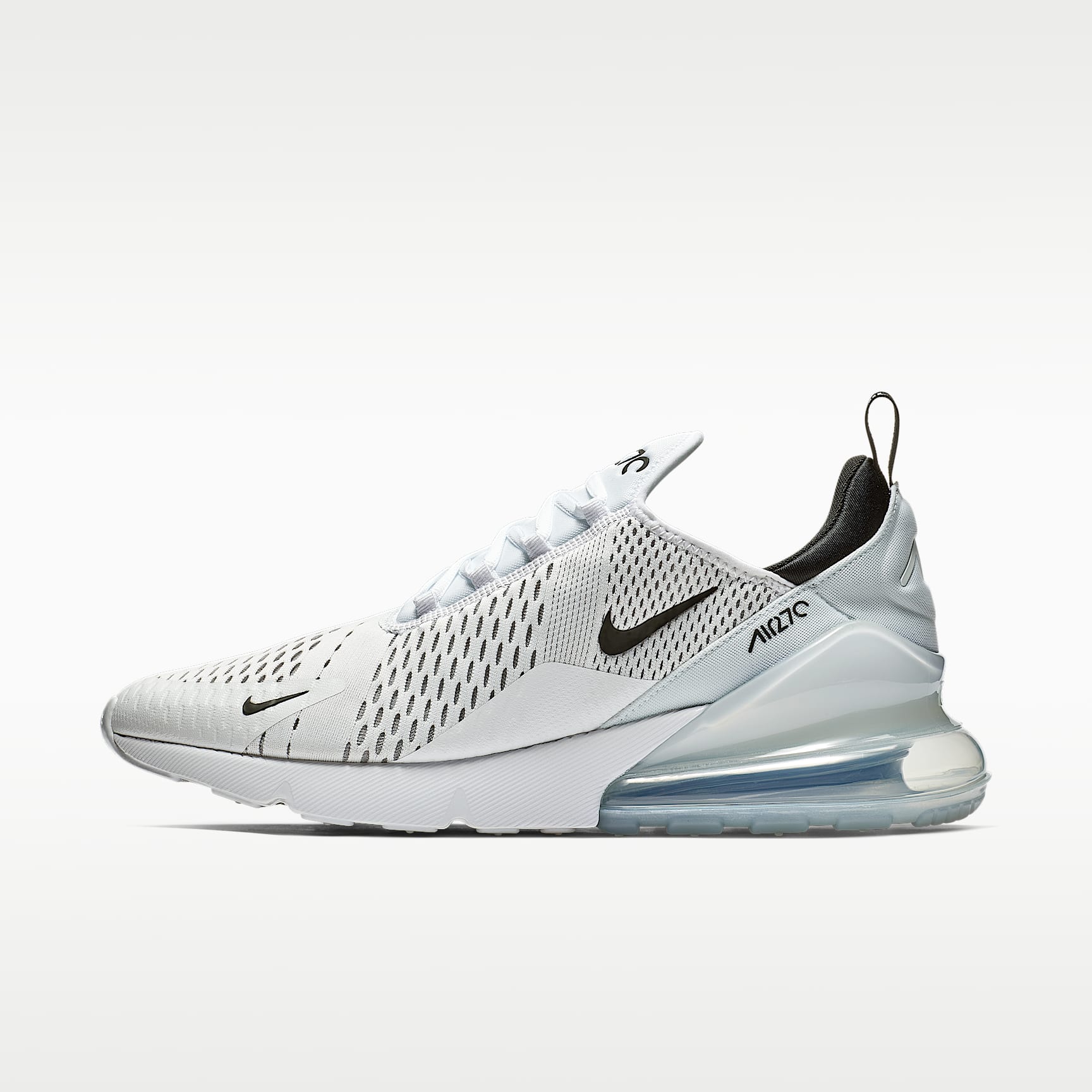 Nike Air Max 270 Herrenschuh – Weiß/Weiß/Schwarz