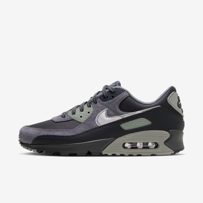Nike Air Max 90 Schuh (Herren) – Iron Grey/Anthracite/Cool Grey/Metallic Silver