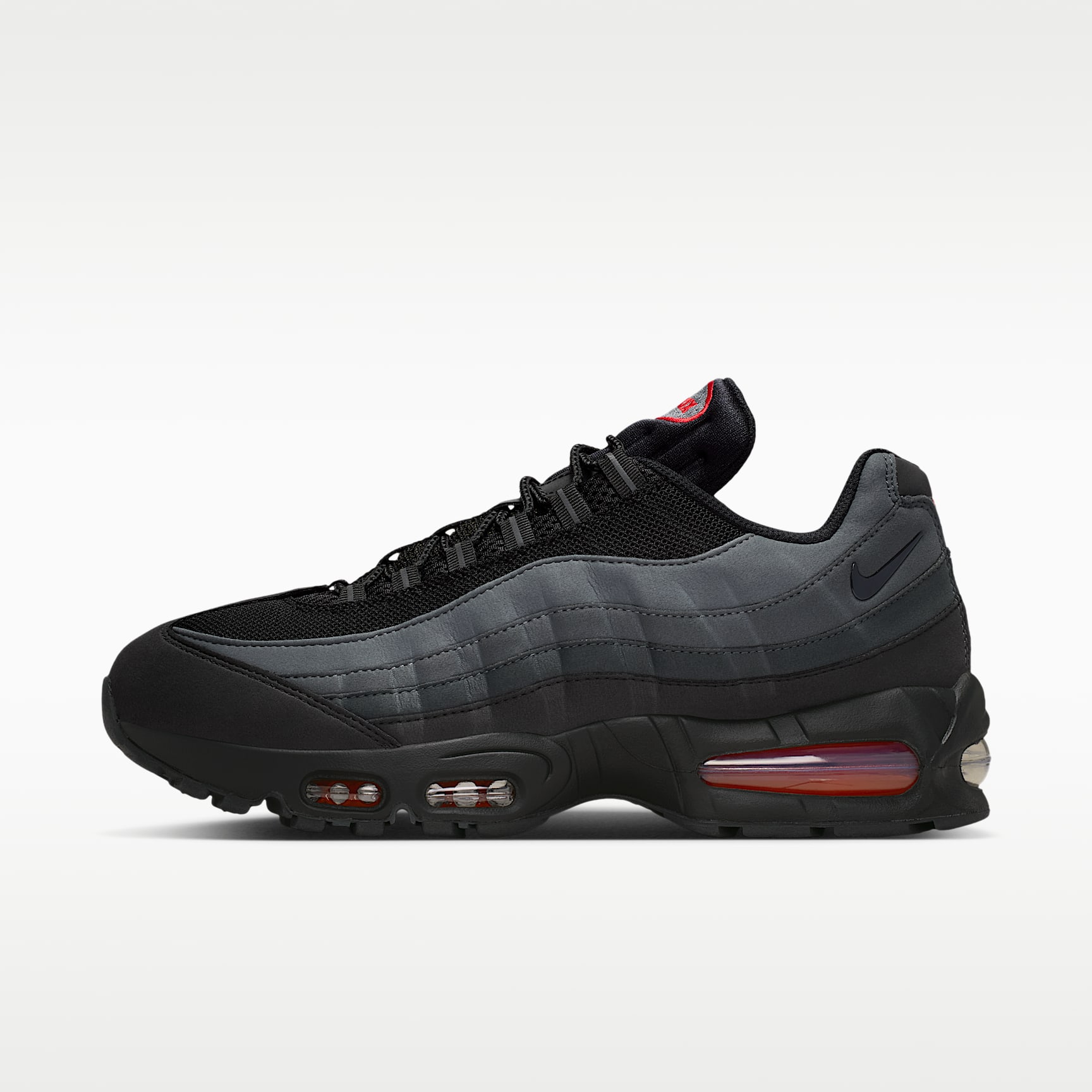 Nike Air Max 95 Big Bubble Schuh (Herren) – Schwarz/Anthracite/Dark Smoke Grey/Schwarz