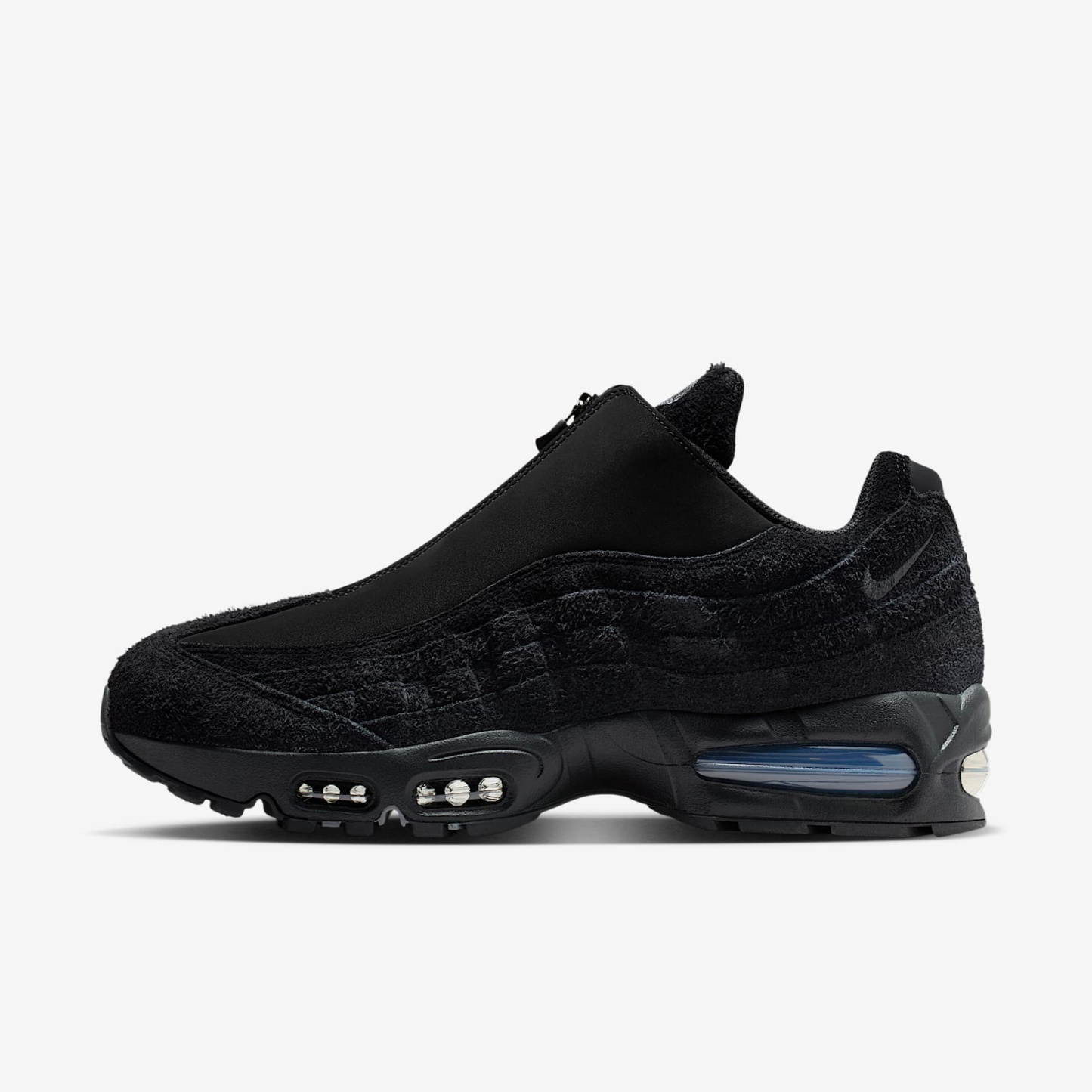 Nike Air Max 95 Big Bubble Schuh (Herren) – Schwarz/Metallic Cool Grey/Weiß/Anthracite