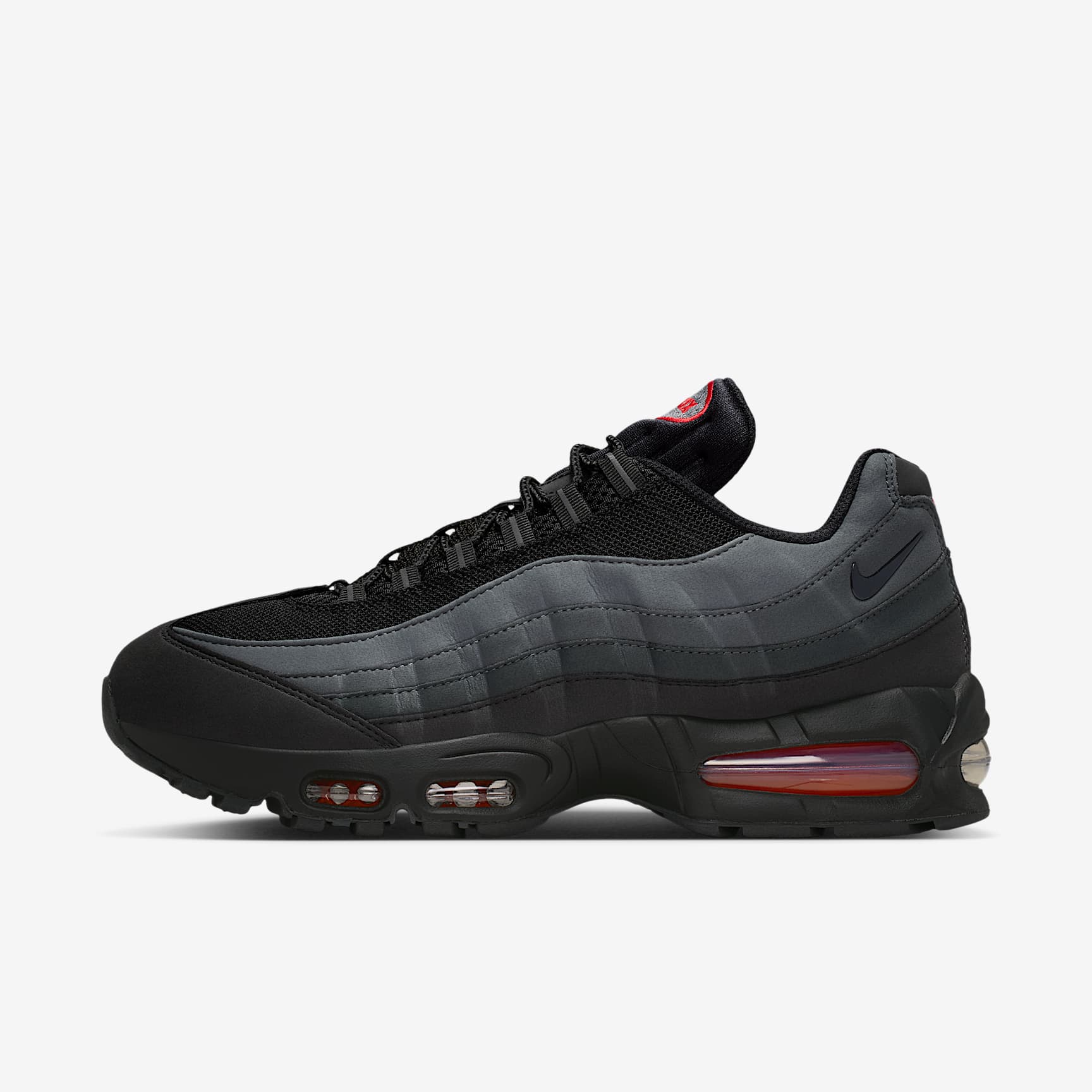Nike Air Max 95 Big Bubble Schuh (Herren) – Schwarz/Anthracite/Dark Smoke Grey/Schwarz
