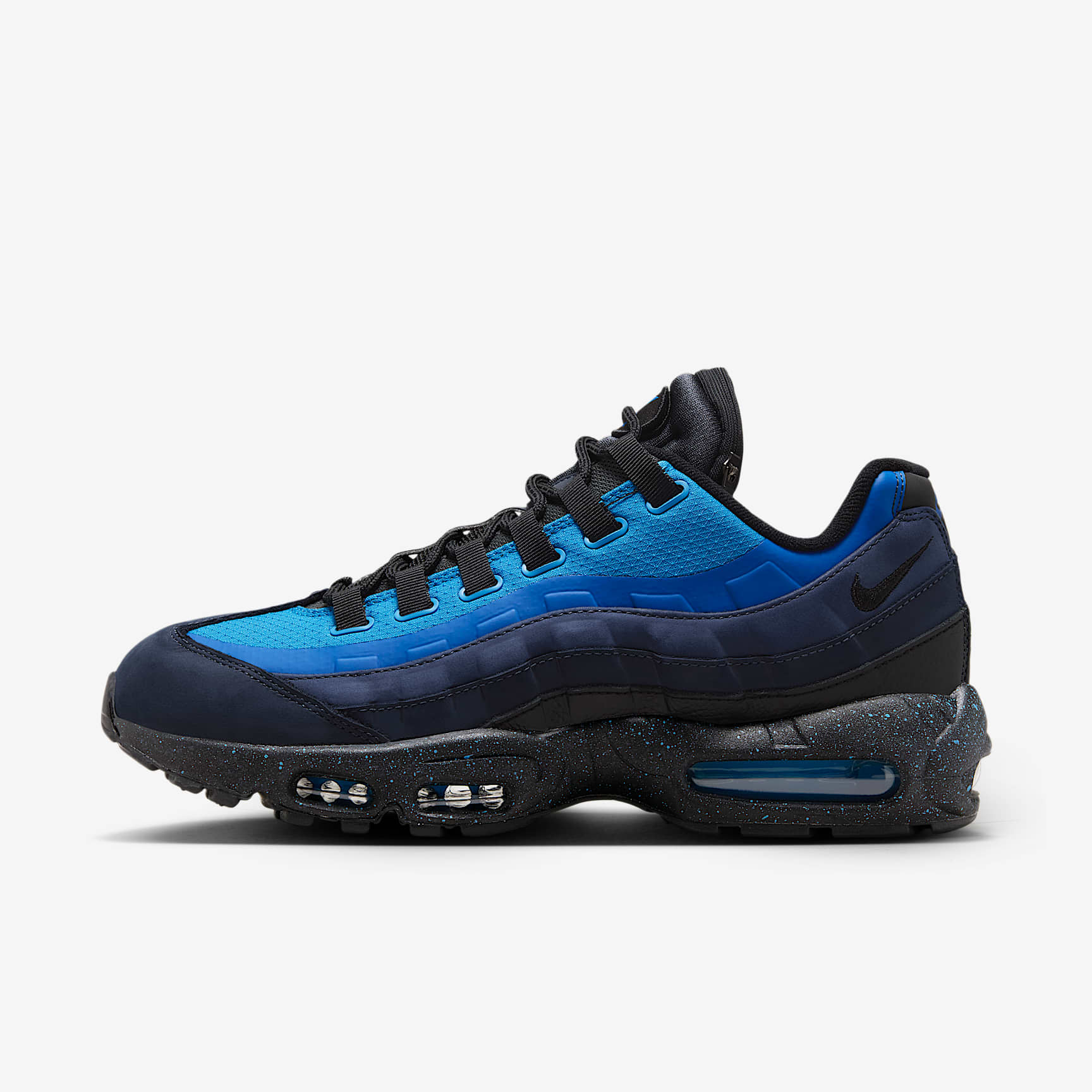 Nike Air Max 95 SP Schuh (Herren) – Obsidian/Harbor Blue/Schwarz