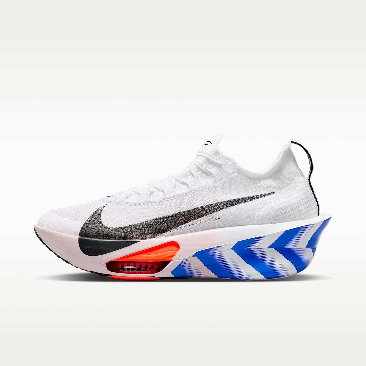 Nike Alphafly 3 Herren-Straßenlaufschuh für Wettkämpfe – Weiß/Platinum Violet/Silt Red/Schwarz