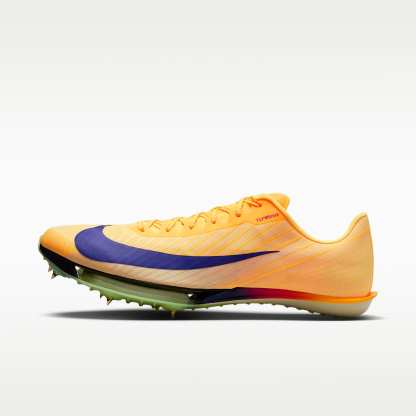 Nike Maxfly 2 Leichtathletik-Sprint-Spikes – Citron Pulse/Volt Ice/Vivid Purple/Indigo Burst