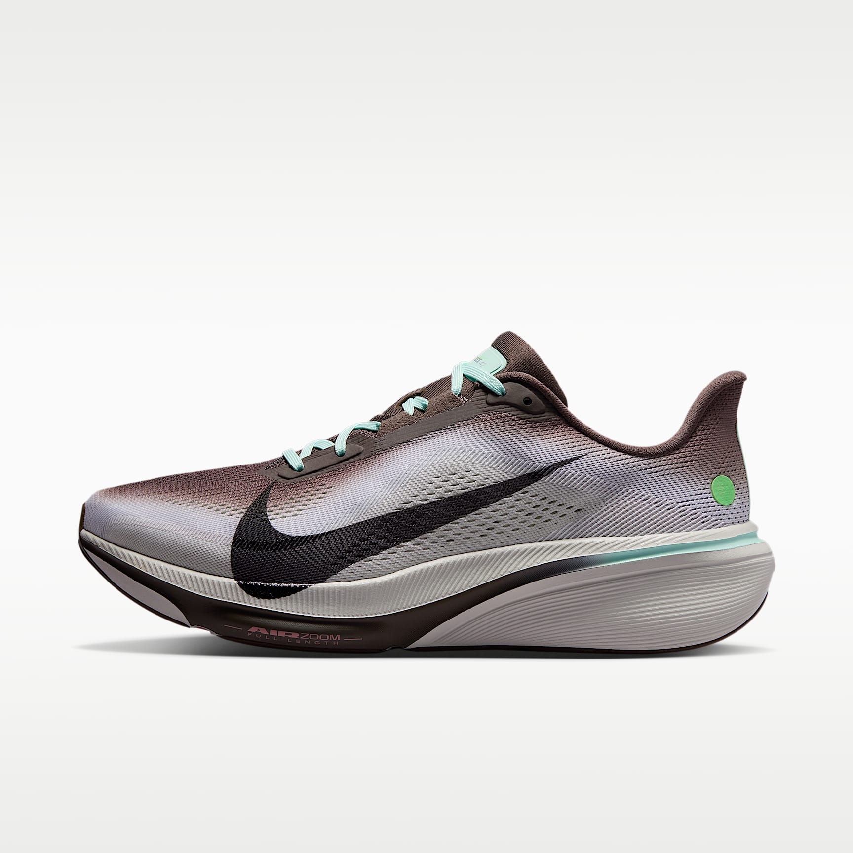 Nike Pegasus 42 Straßenlaufschuh (Herren) – Ironstone/Sea Glass/Arctic Green/Schwarz