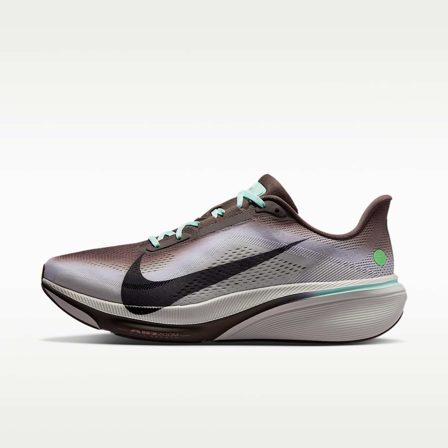 Nike Pegasus 42 Straßenlaufschuh (Herren) – Ironstone/Sea Glass/Arctic Green/Schwarz
