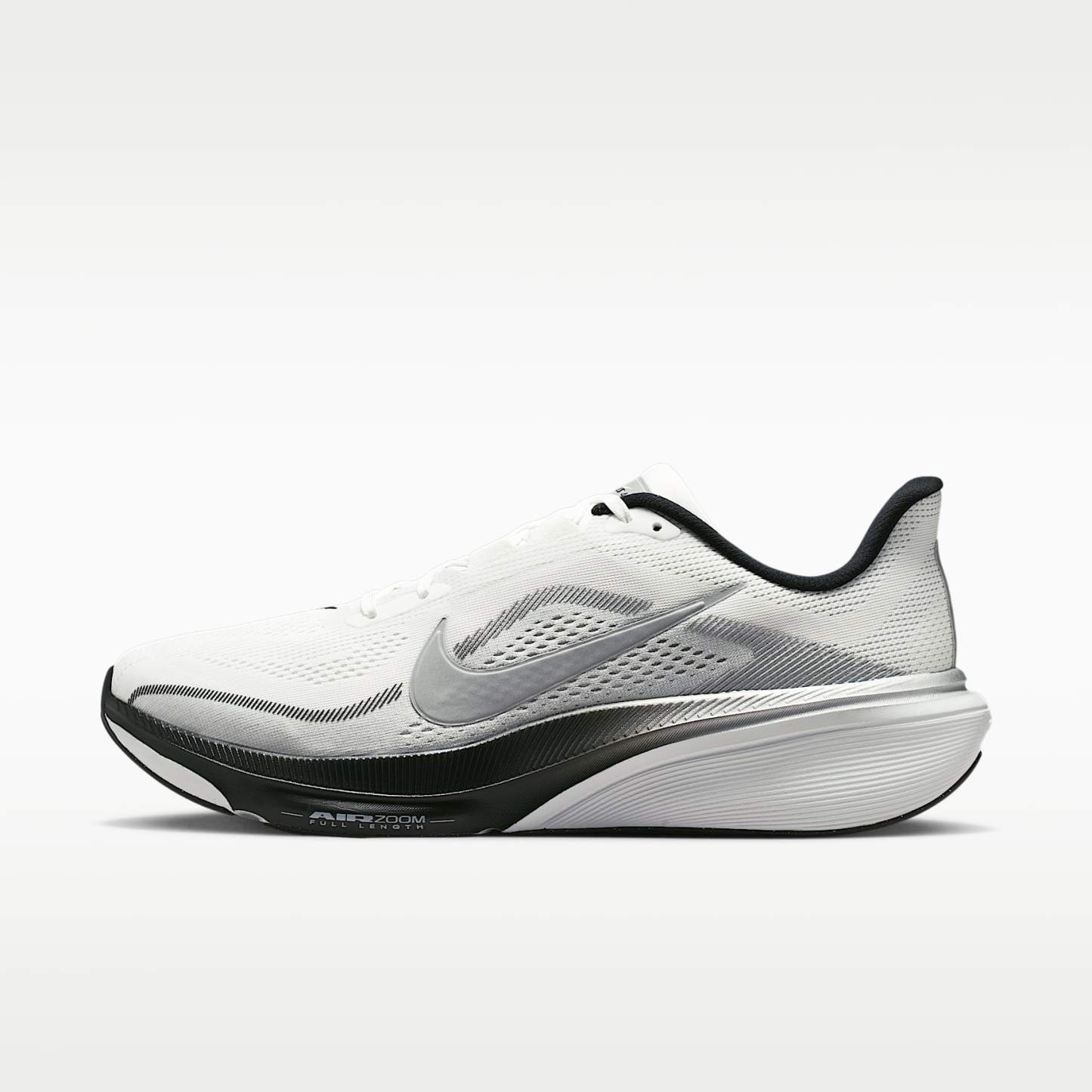 Nike Pegasus 42 Straßenlaufschuh (Herren) – Summit White/Photon Dust/Schwarz/Metallic Silver