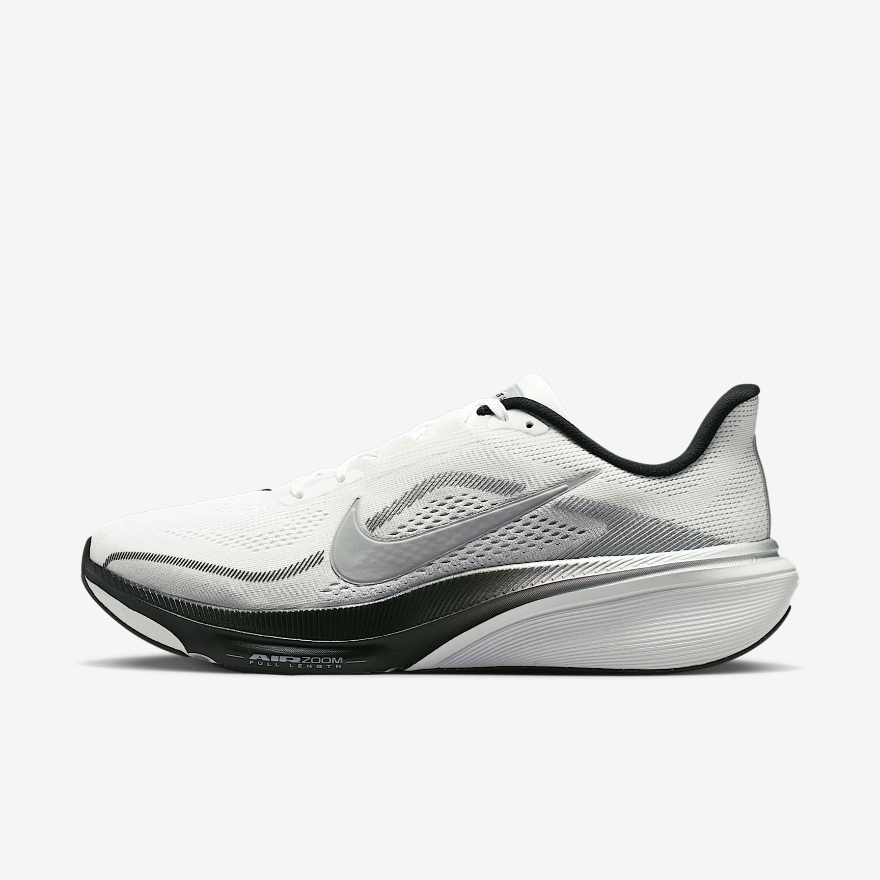 Nike Pegasus 42 Straßenlaufschuh (Herren) – Summit White/Photon Dust/Schwarz/Metallic Silver
