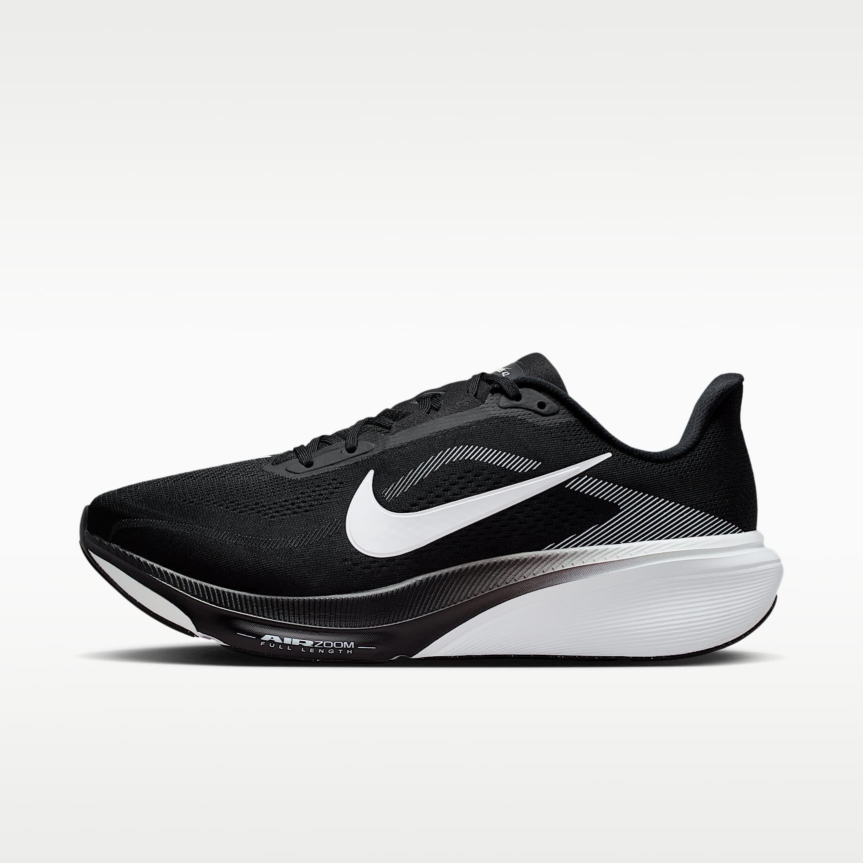 Nike Pegasus 42 Straßenlaufschuh (Herren, weit) – Schwarz/Photon Dust/Weiß