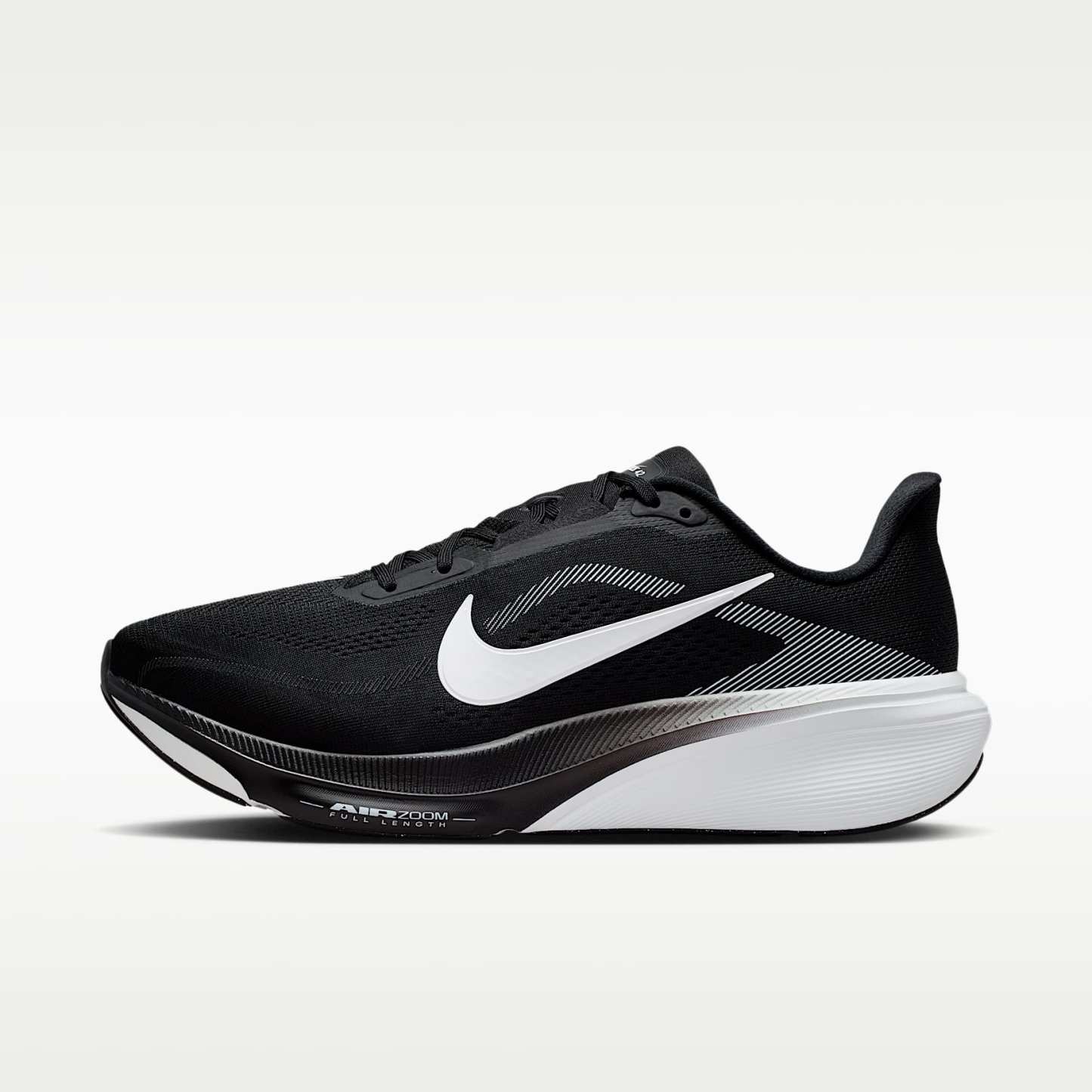 Nike Pegasus 42 Straßenlaufschuh (Herren, weit) – Schwarz/Photon Dust/Weiß