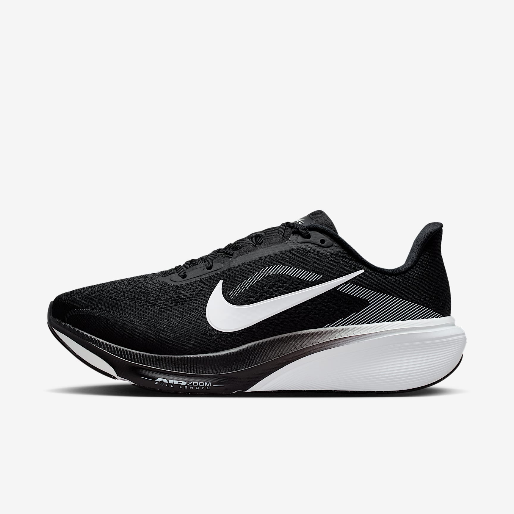 Nike Pegasus 42 Straßenlaufschuh (Herren, weit) – Schwarz/Photon Dust/Weiß