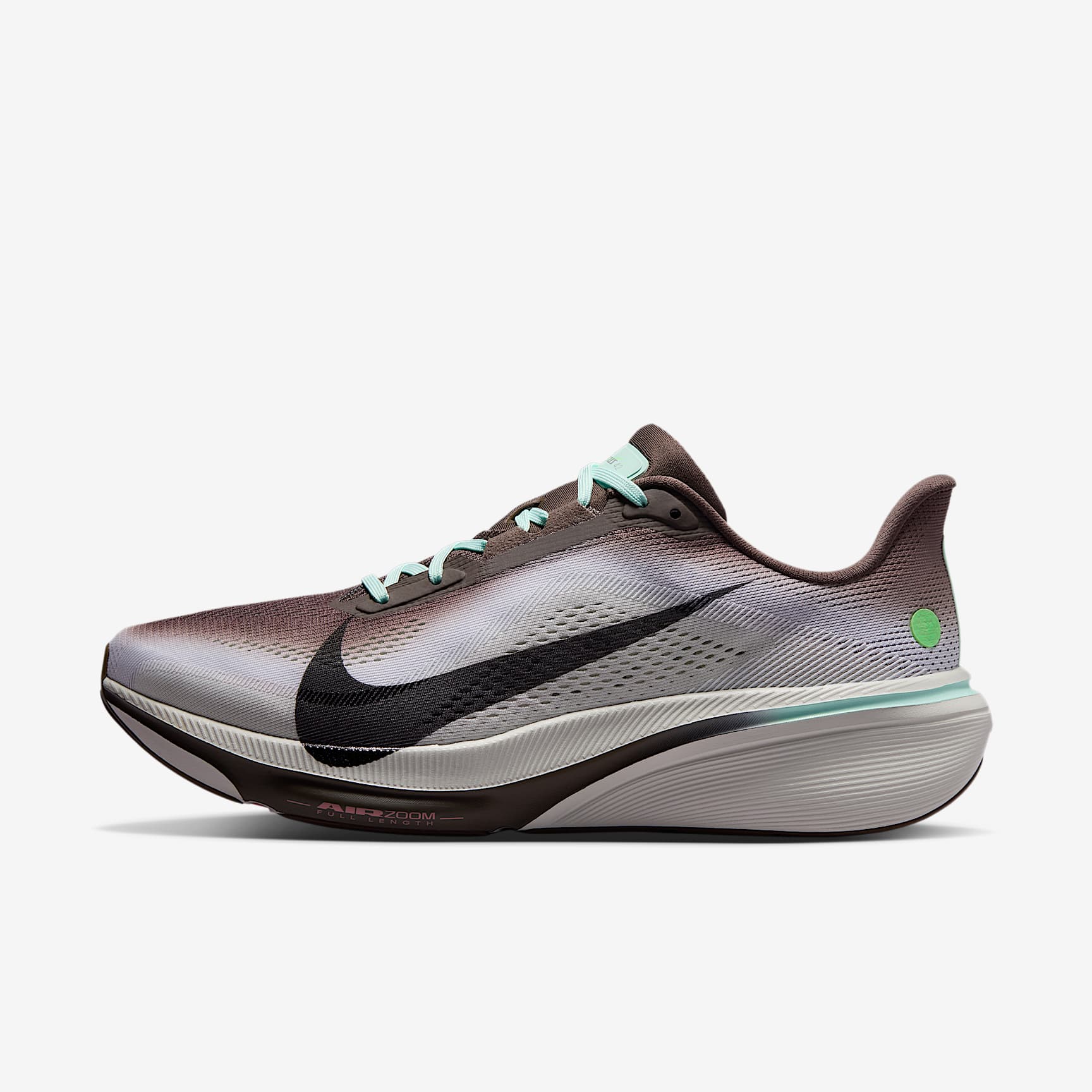 Nike Pegasus 42 Straßenlaufschuh (Herren) – Ironstone/Sea Glass/Arctic Green/Schwarz
