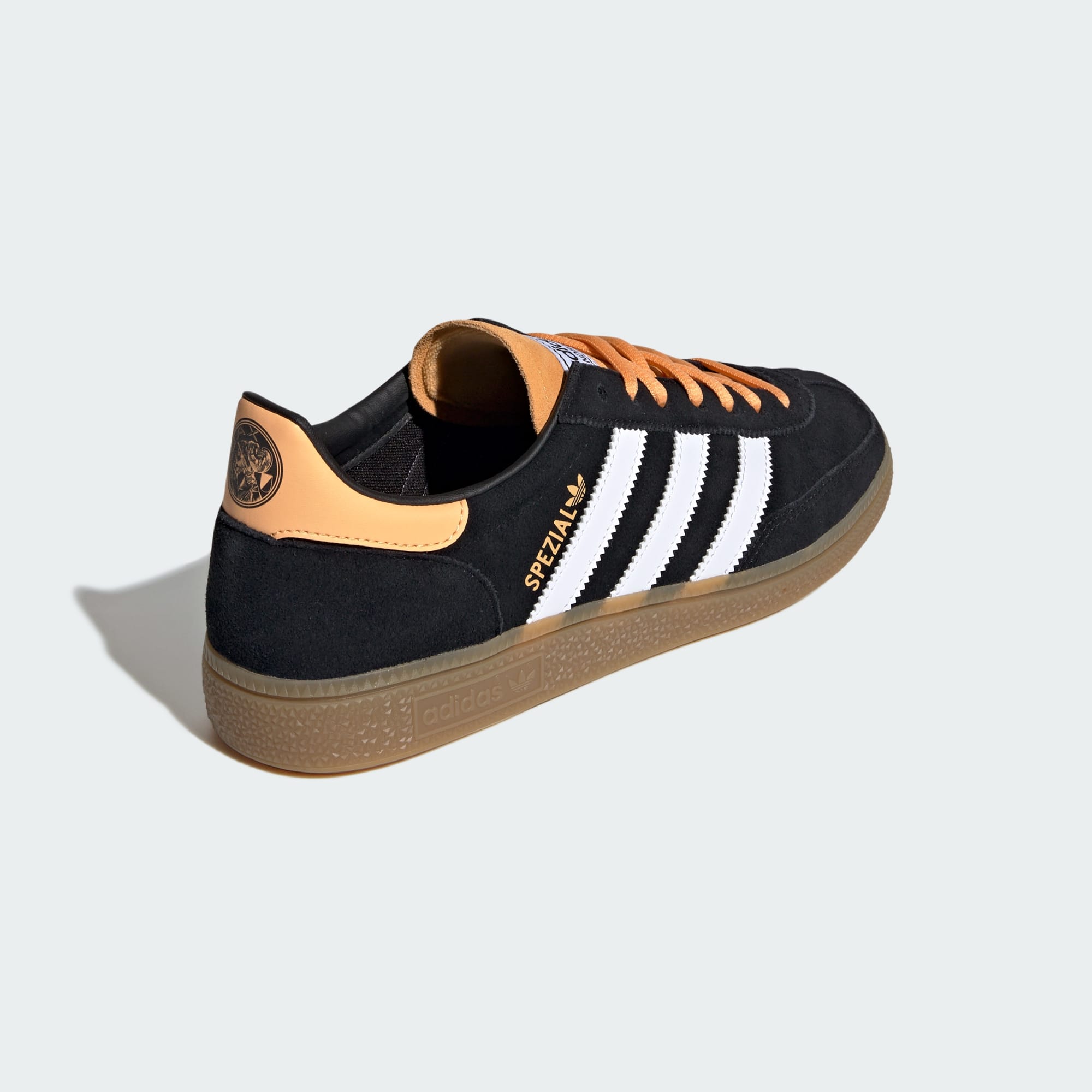 Ajax Amsterdam Handball Spezial Schuh – Core Black / Hazy Orange / Cloud White – KK3033
