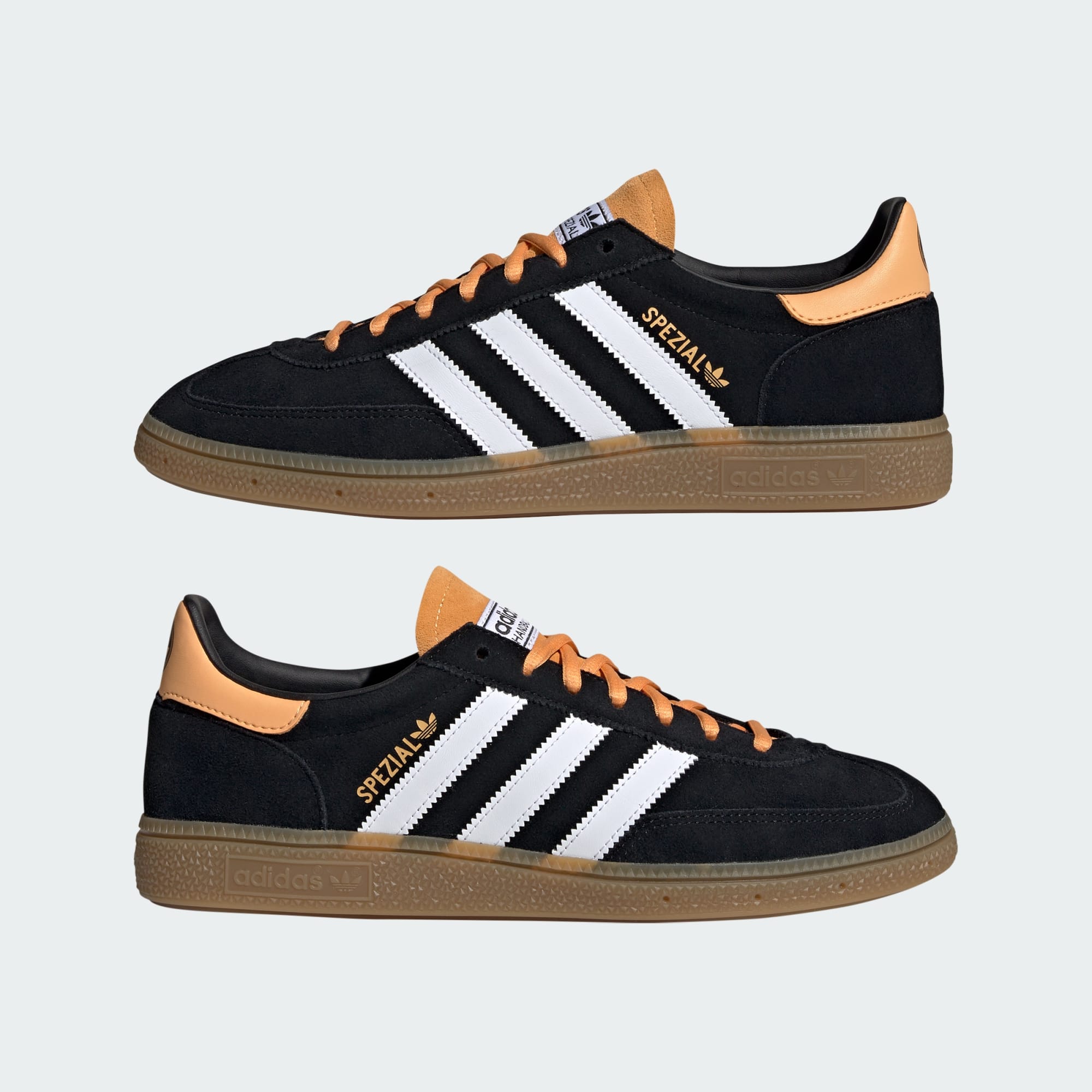 Ajax Amsterdam Handball Spezial Schuh – Core Black / Hazy Orange / Cloud White – KK3033