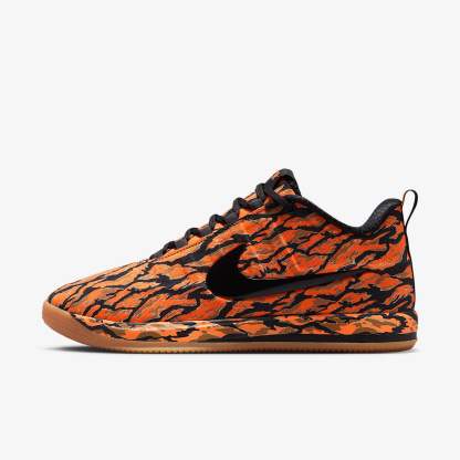 Book 2 "Tiger Camo" Basketballschuh – Schwarz/Total Orange/Flax/Schwarz