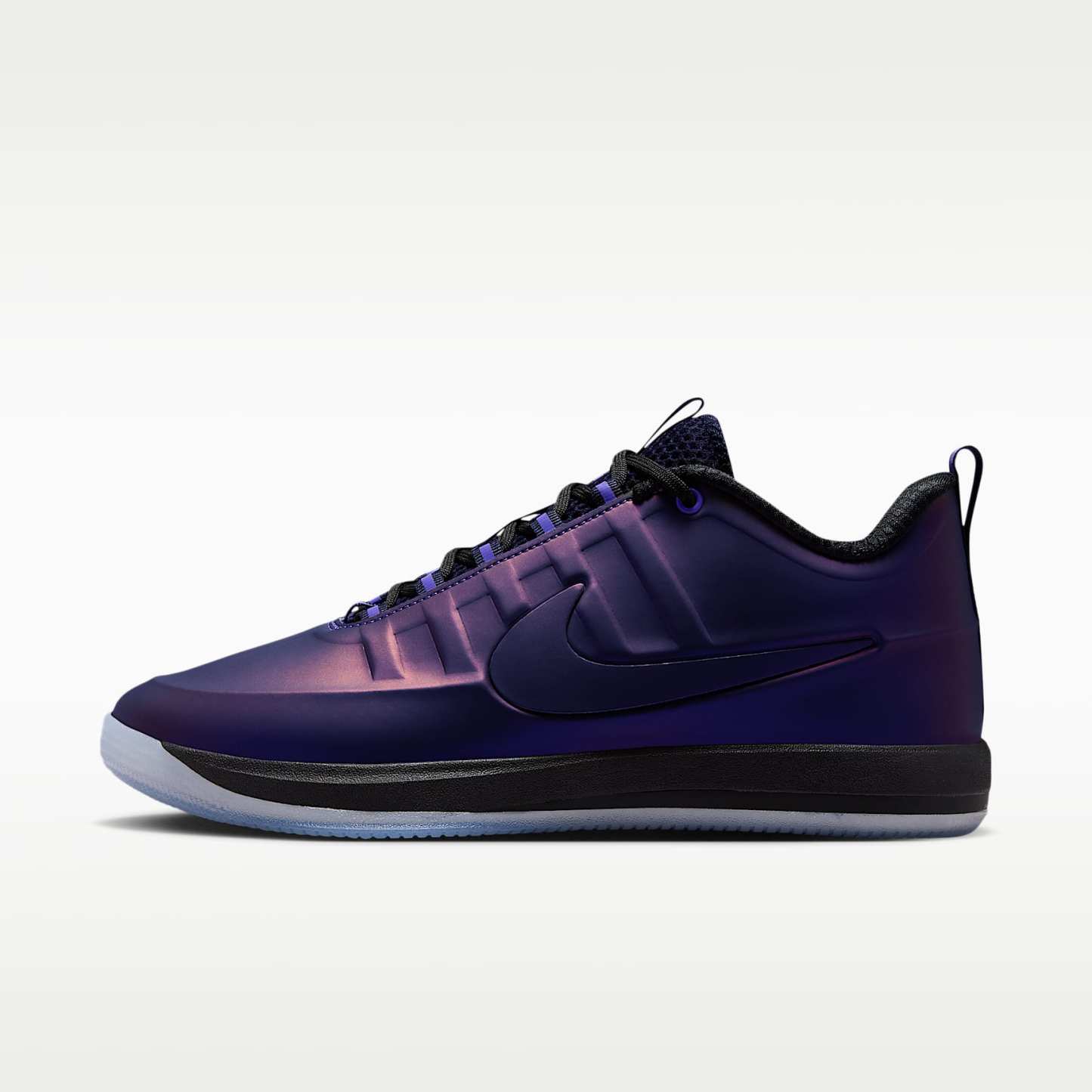Book 2 PRM "Eggplant Foamposite" Basketballschuh – Varsity Purple/Varsity Purple/Schwarz