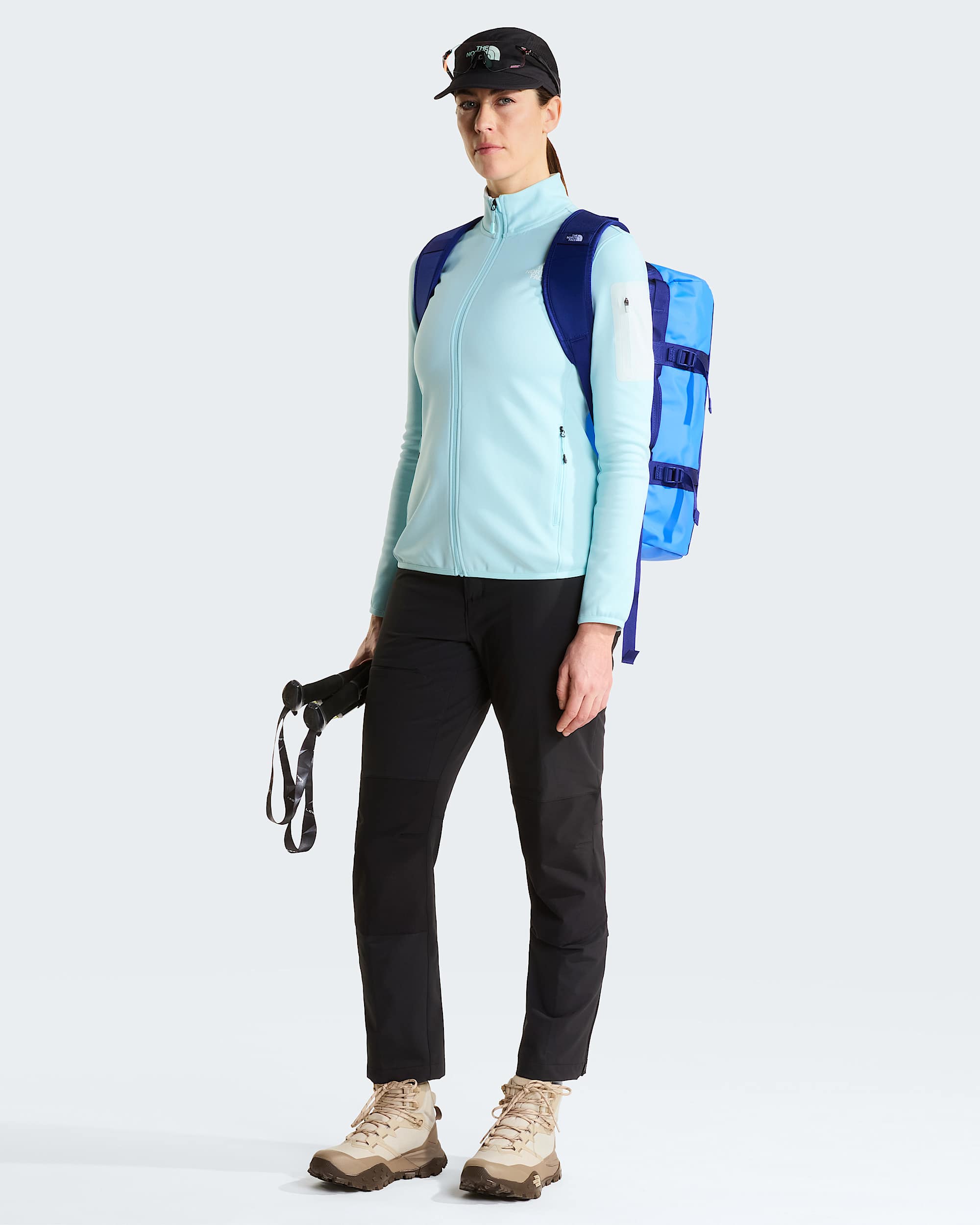 Base Camp Duffel-Tasche 31L – XS – Active Blue-Bold Blue