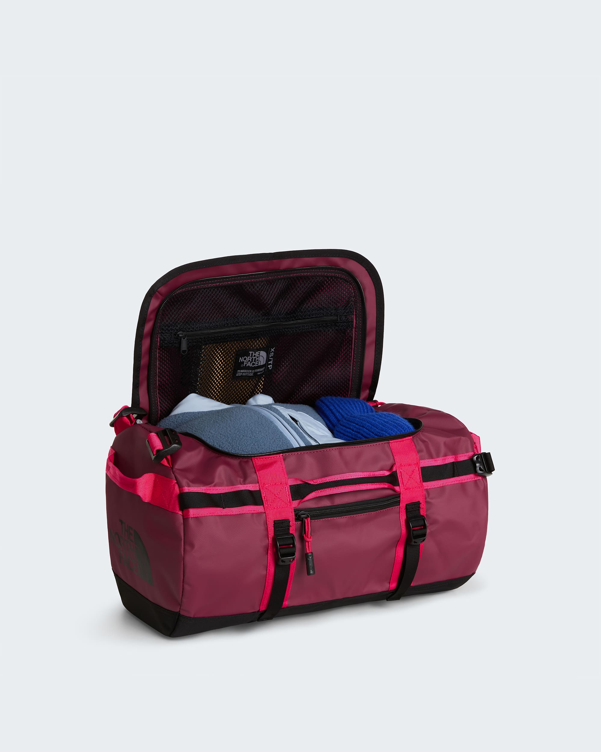 Base Camp Duffel-Tasche 31L – XS – Burgundy Crush-TNF Black-Lali Guran