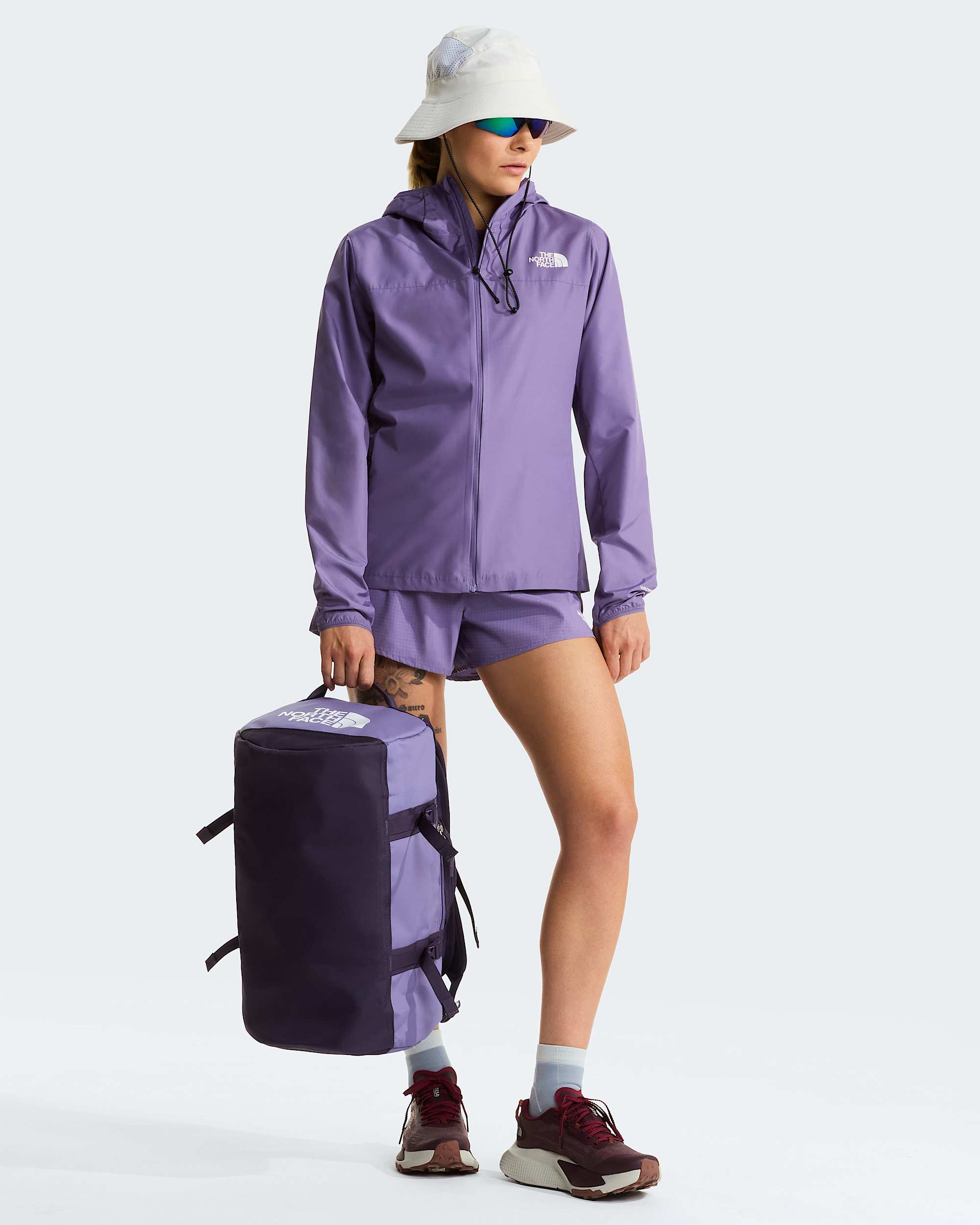 Base Camp Duffel-Tasche 31L – XS – Grounded Plum-Endless Dusk