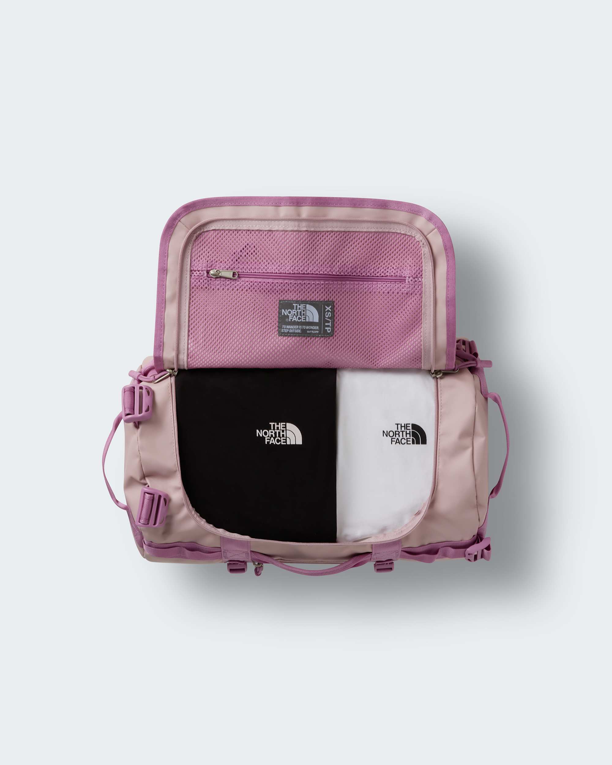 Base Camp Duffel-Tasche 31L – XS – Metal Pink-Hushed Lavender