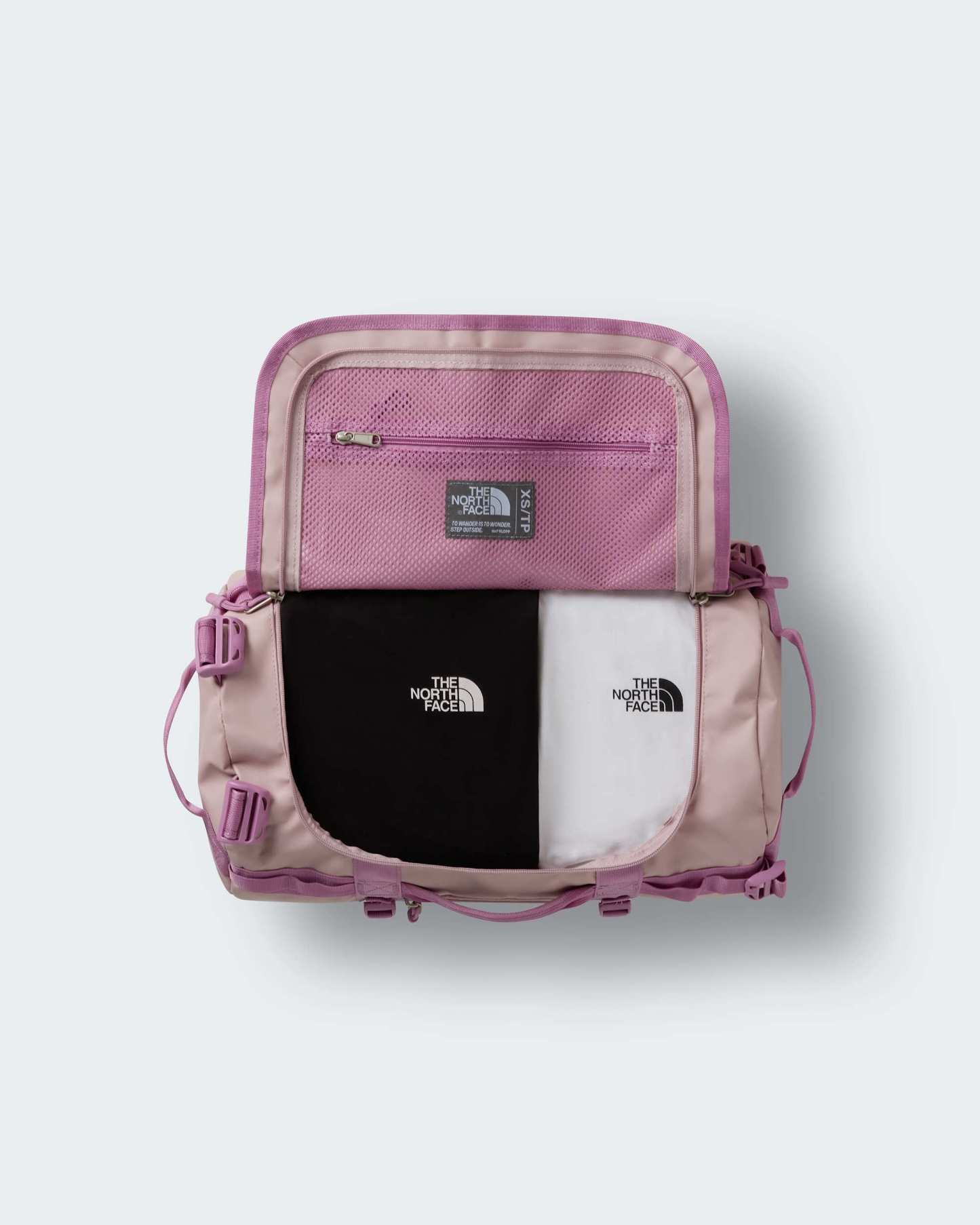Base Camp Duffel-Tasche 31L – XS – Metal Pink-Hushed Lavender