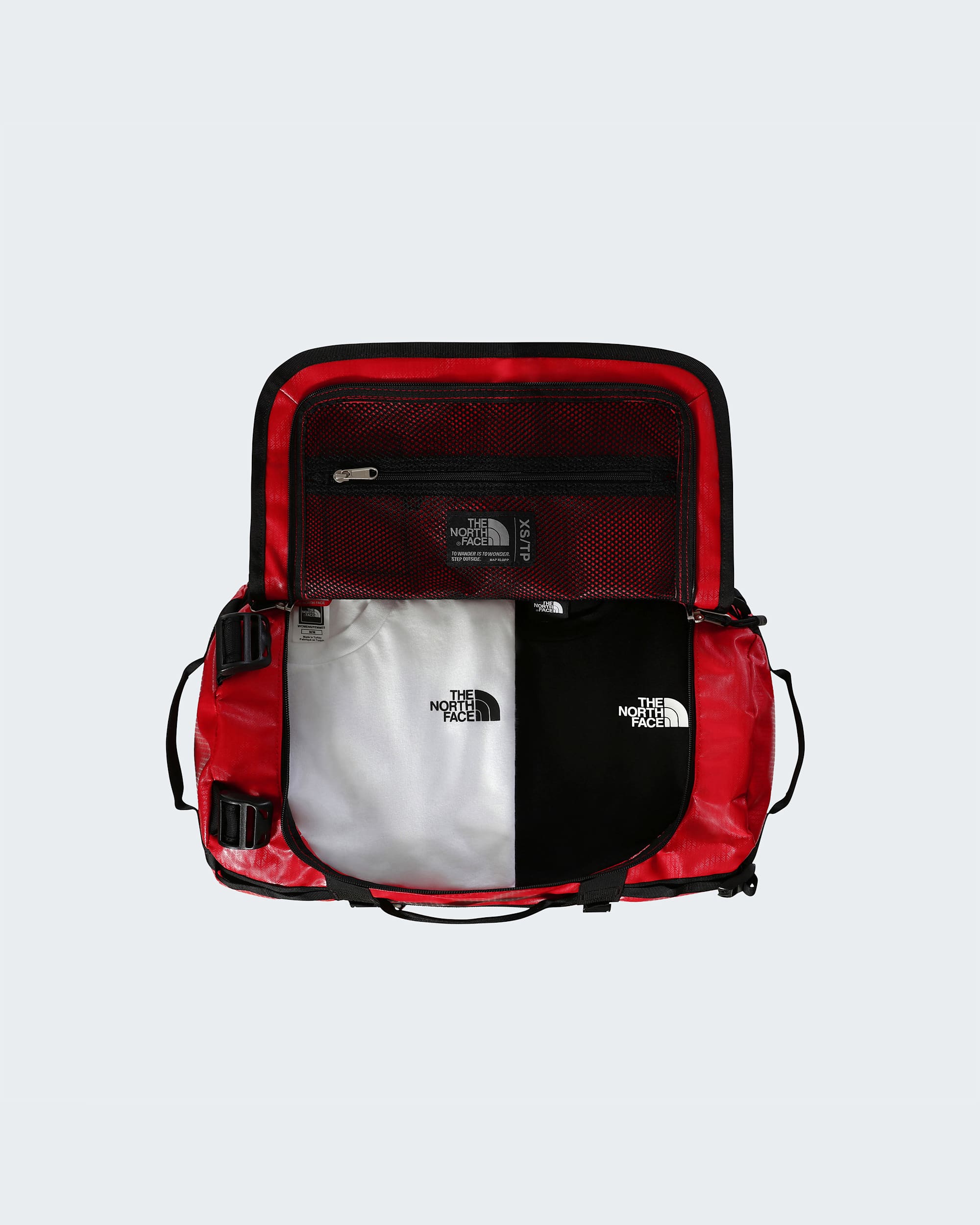 Base Camp Duffel-Tasche 31L – XS – TNF Red-TNF Black-NPF