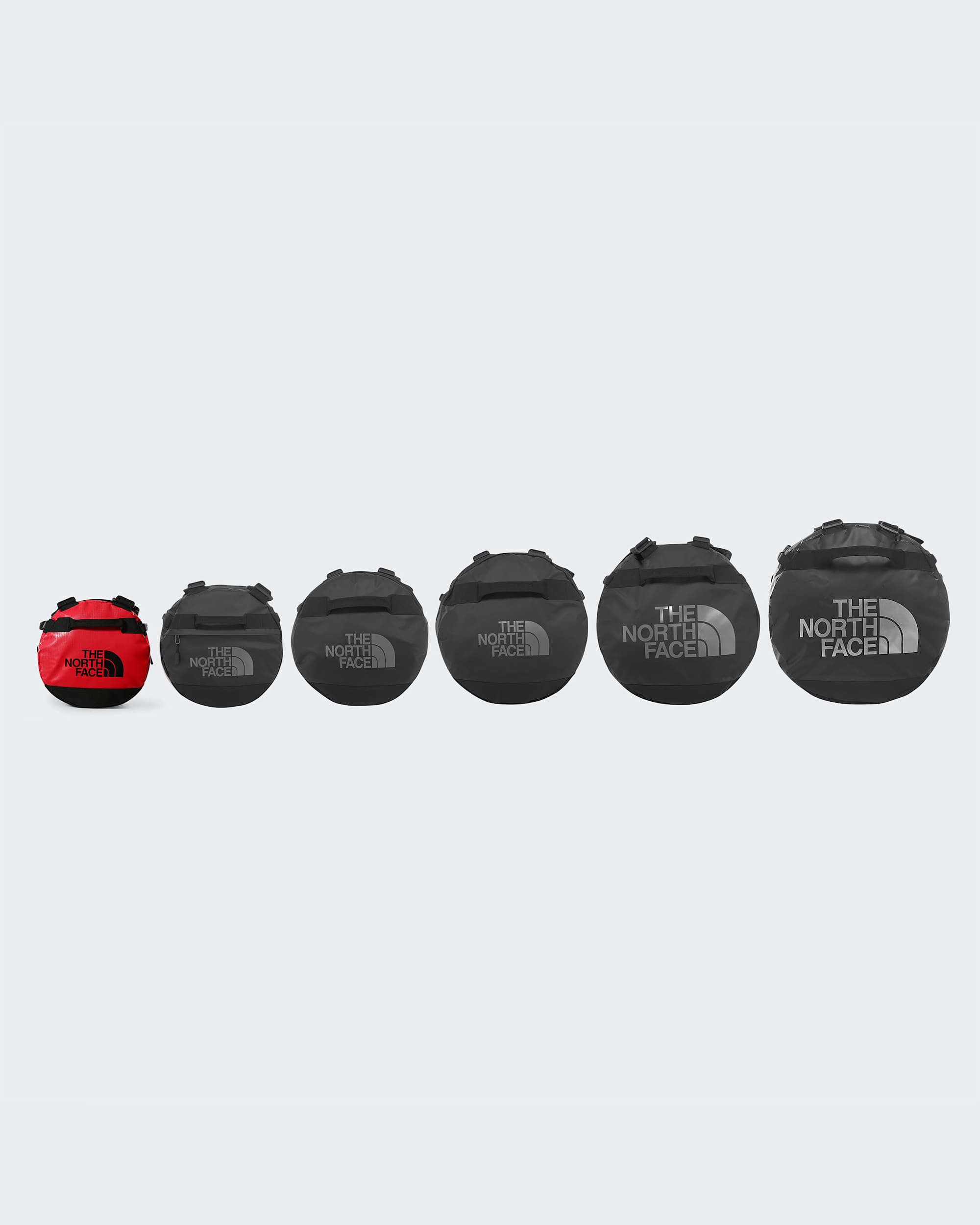Base Camp Duffel-Tasche 31L – XS – TNF Red-TNF Black-NPF