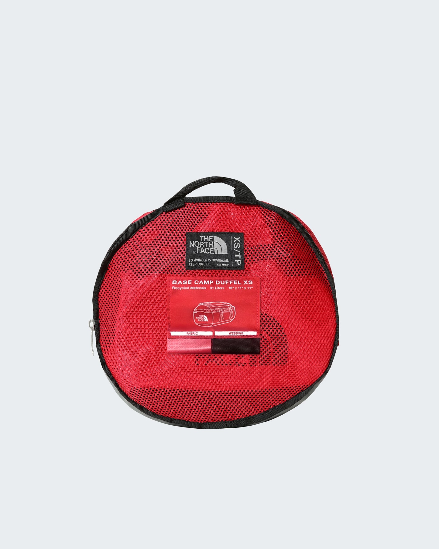 Base Camp Duffel-Tasche 31L – XS – TNF Red-TNF Black-NPF