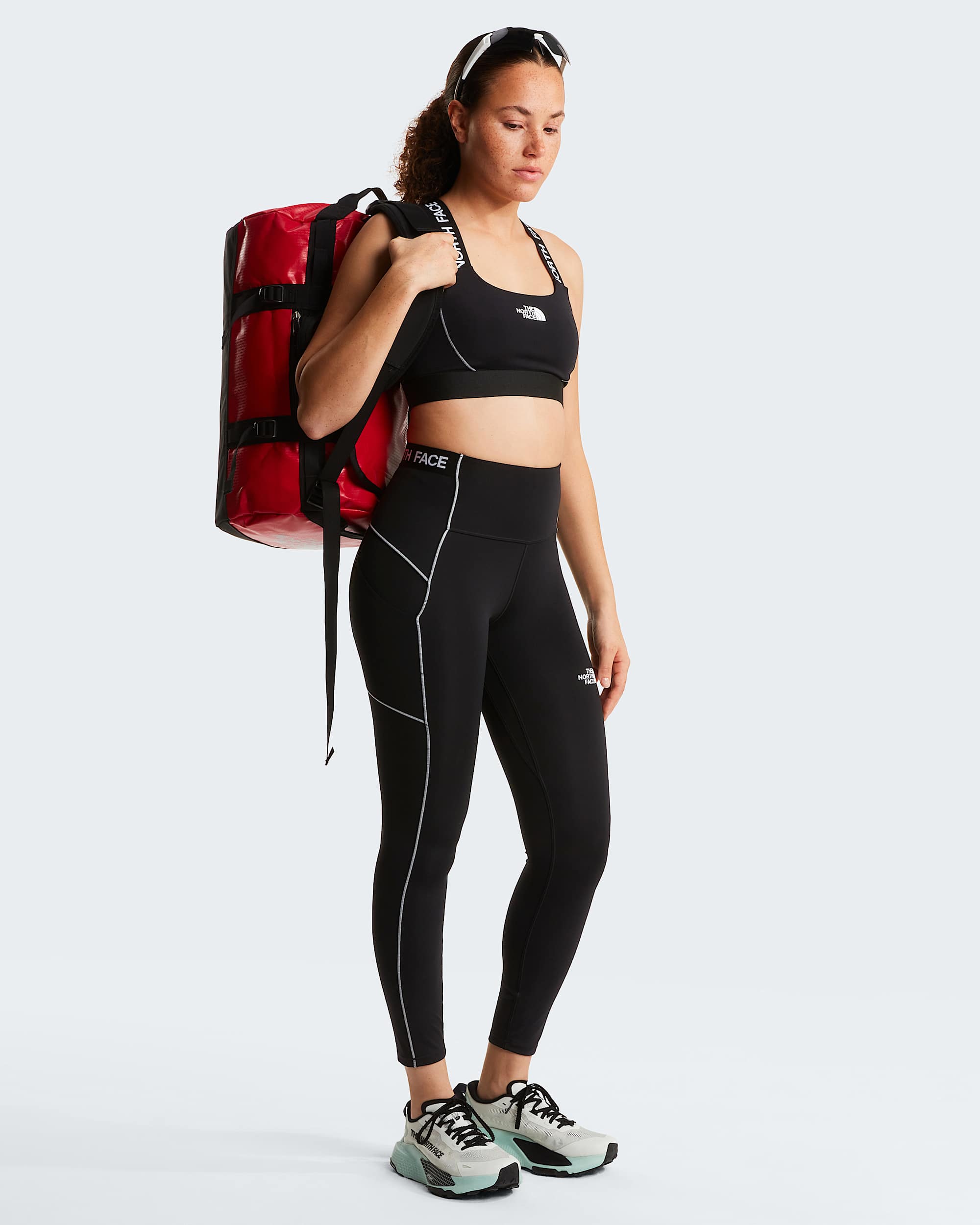 Base Camp Duffel-Tasche 31L – XS – TNF Red-TNF Black-NPF