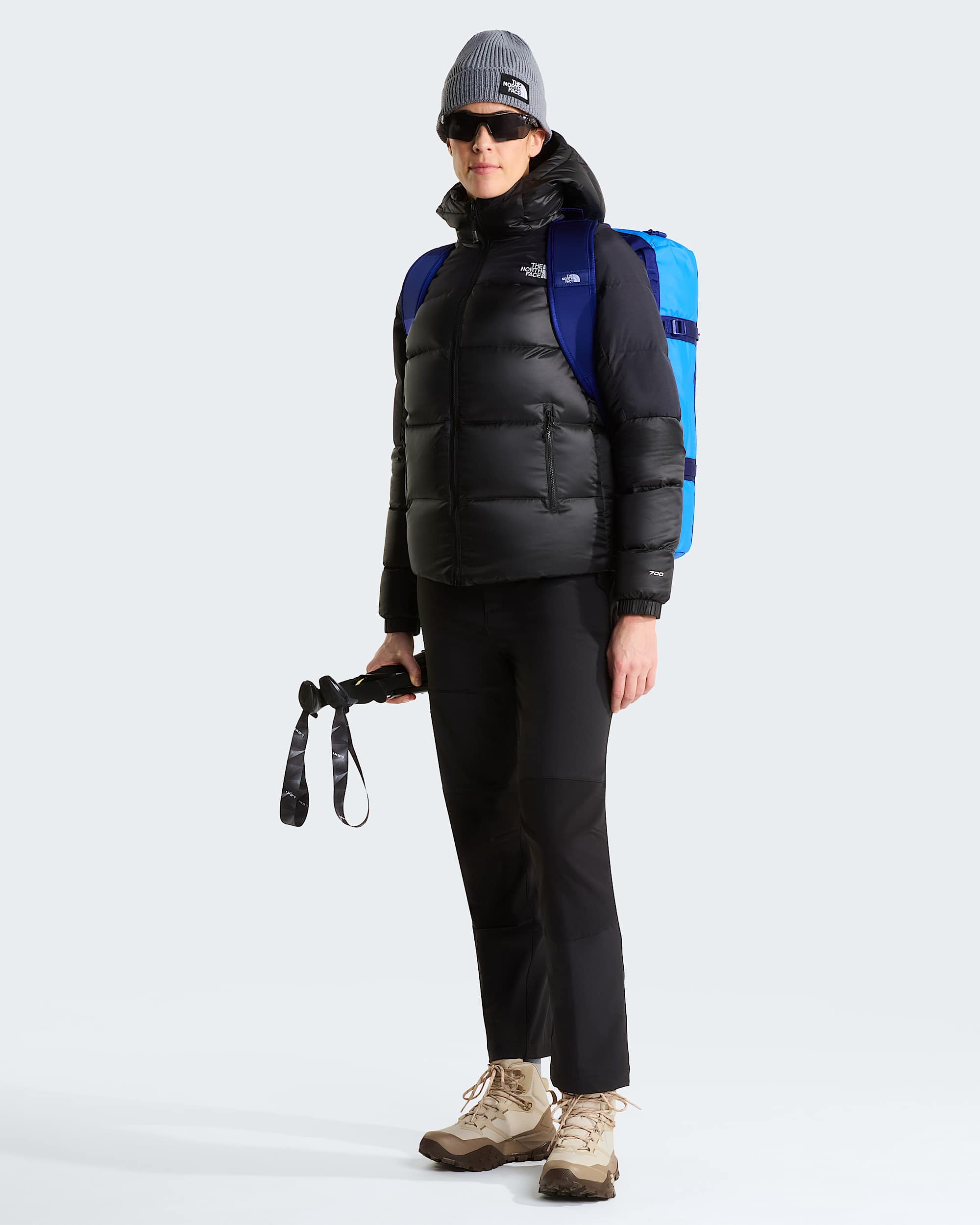 Base Camp Duffel-Tasche 50L – S – Active Blue-Bold Blue