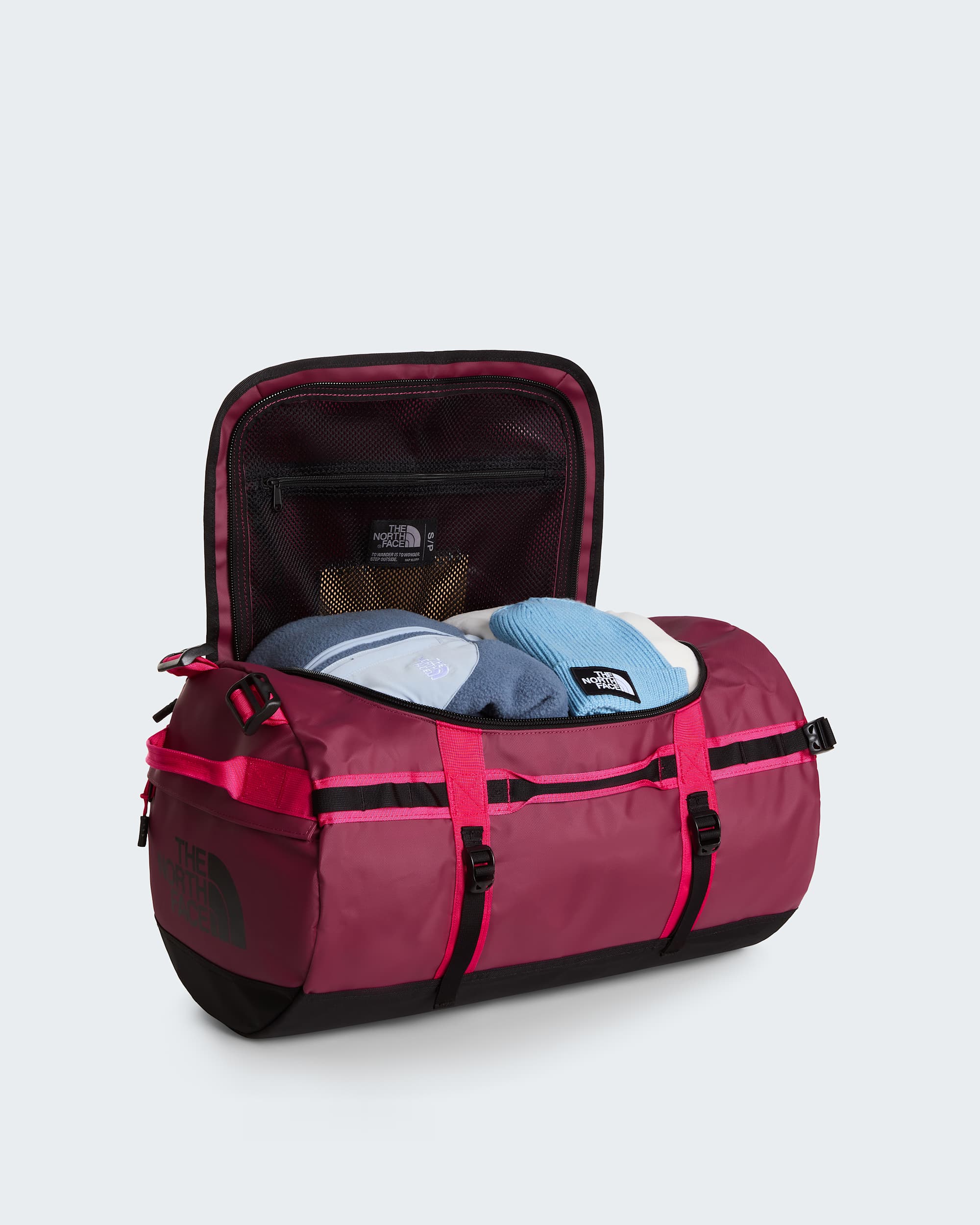 Base Camp Duffel-Tasche 50L – S – Burgundy Crush-TNF Black-Lali Guran